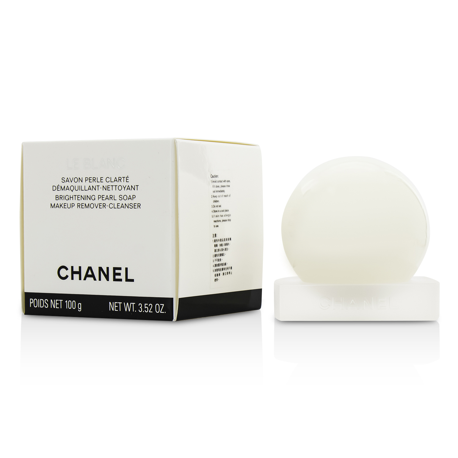 Chanel Le Blanc Brightening Pearl Soap Makeup Remover-Cleanser 100g/3.52oz