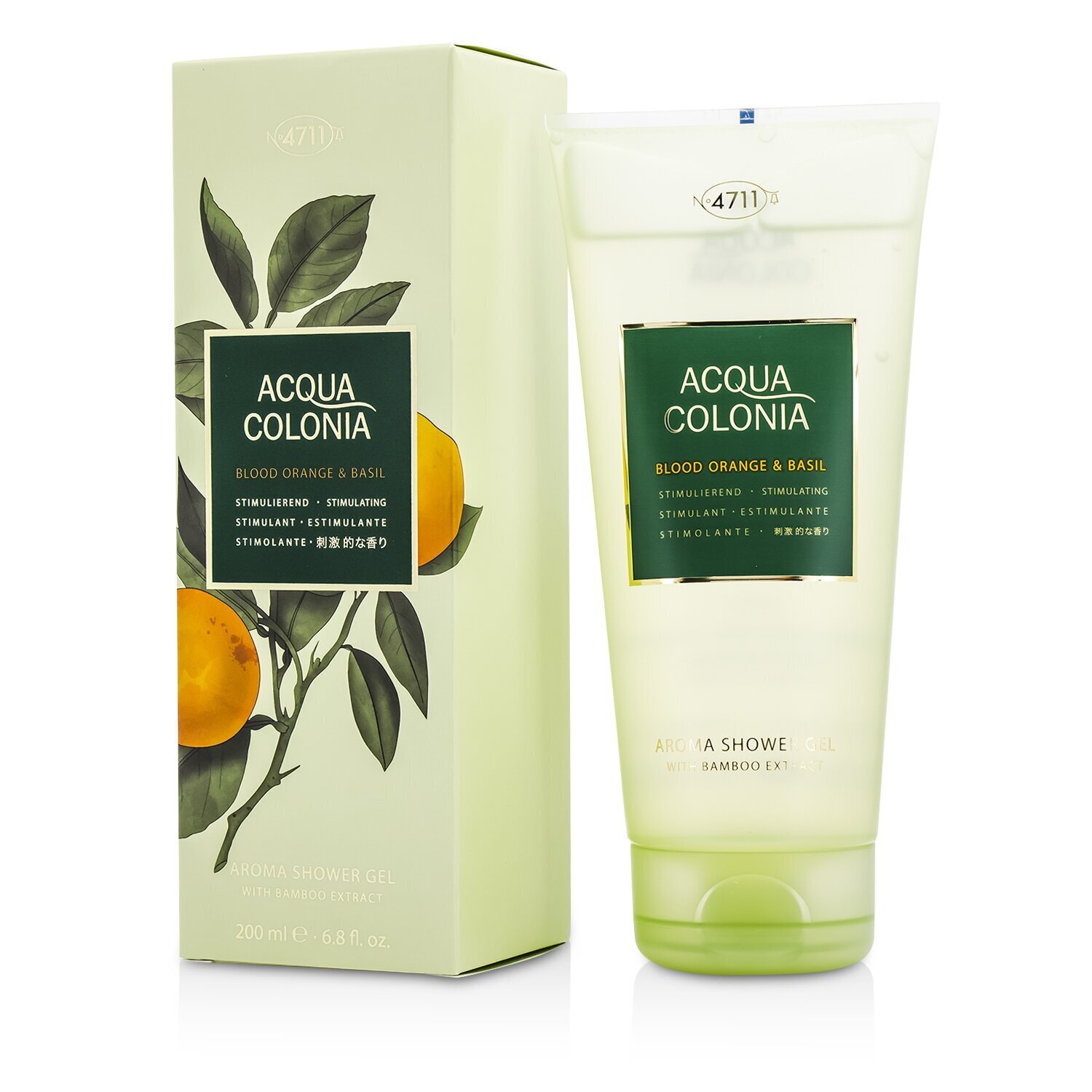 4711 Acqua Colonia Blood Orange & Basil ג׳ל רחצה ארומה 200ml/6.8oz