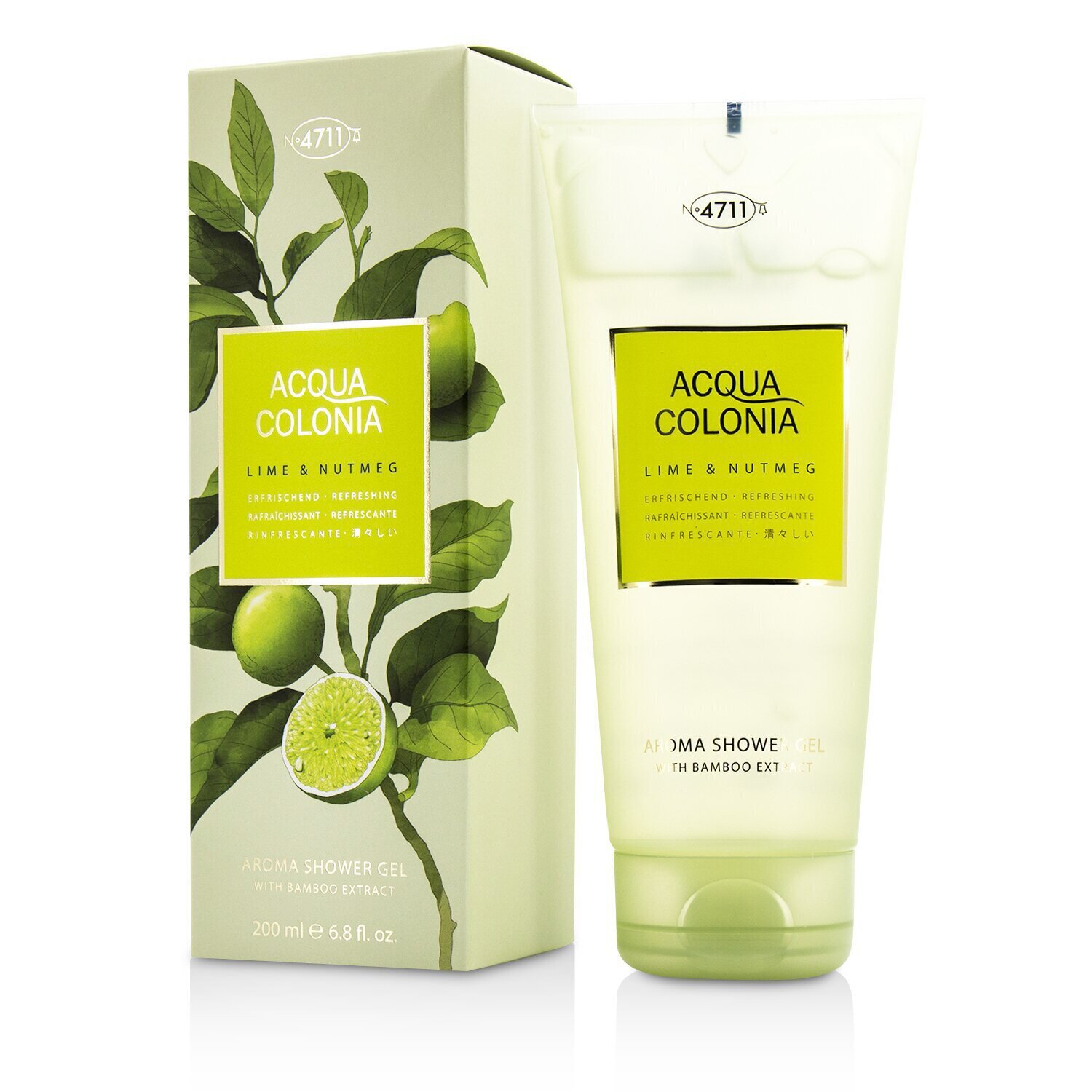 4711 Acqua Colonia Lime & Nutmeg Aroma Shower Gel 200ml/6.8oz