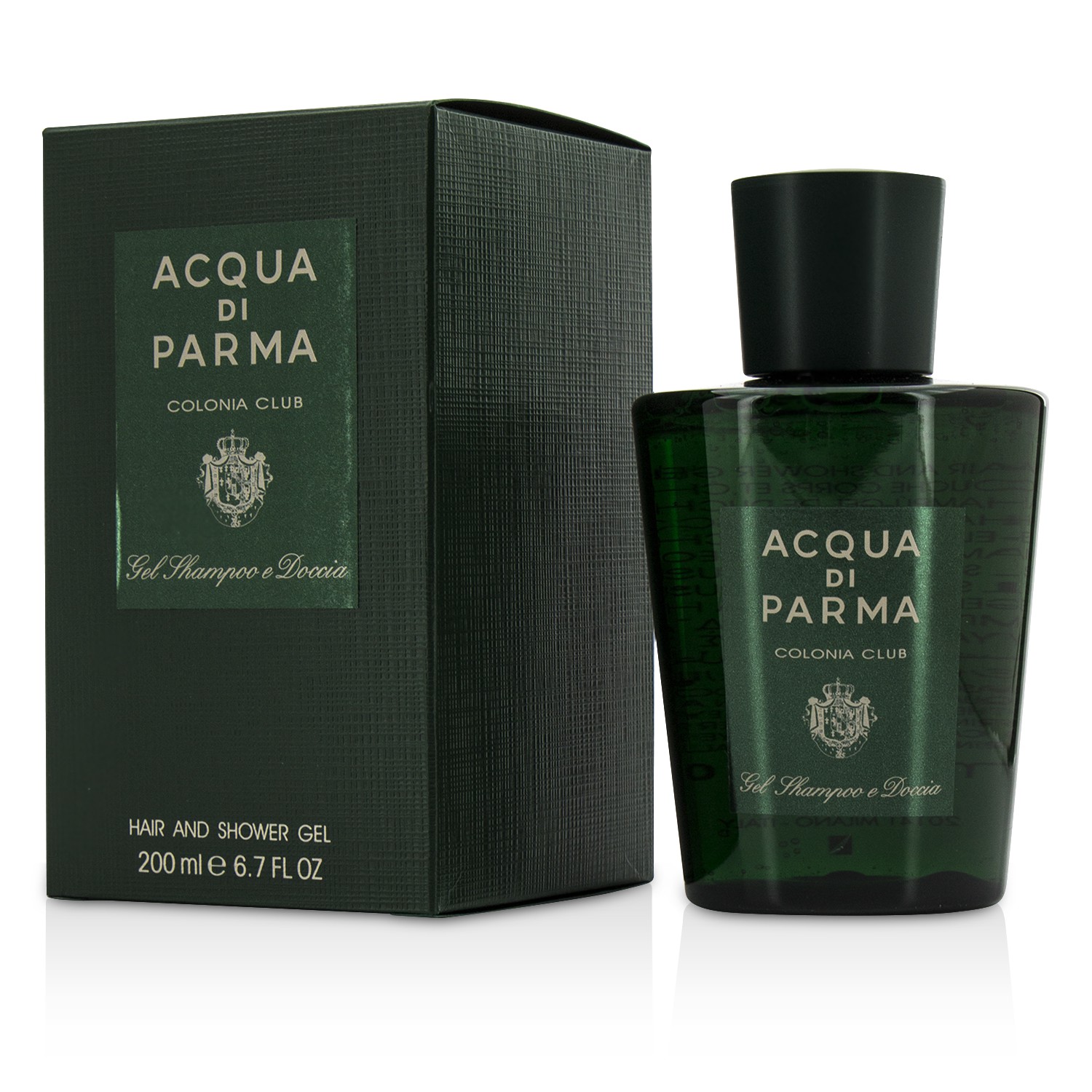 Acqua Di Parma เจลทำความสะอาดผมและผิวกาย Acqua di Parma Colonia Club Hair & Shower Gel 200ml/6.7oz