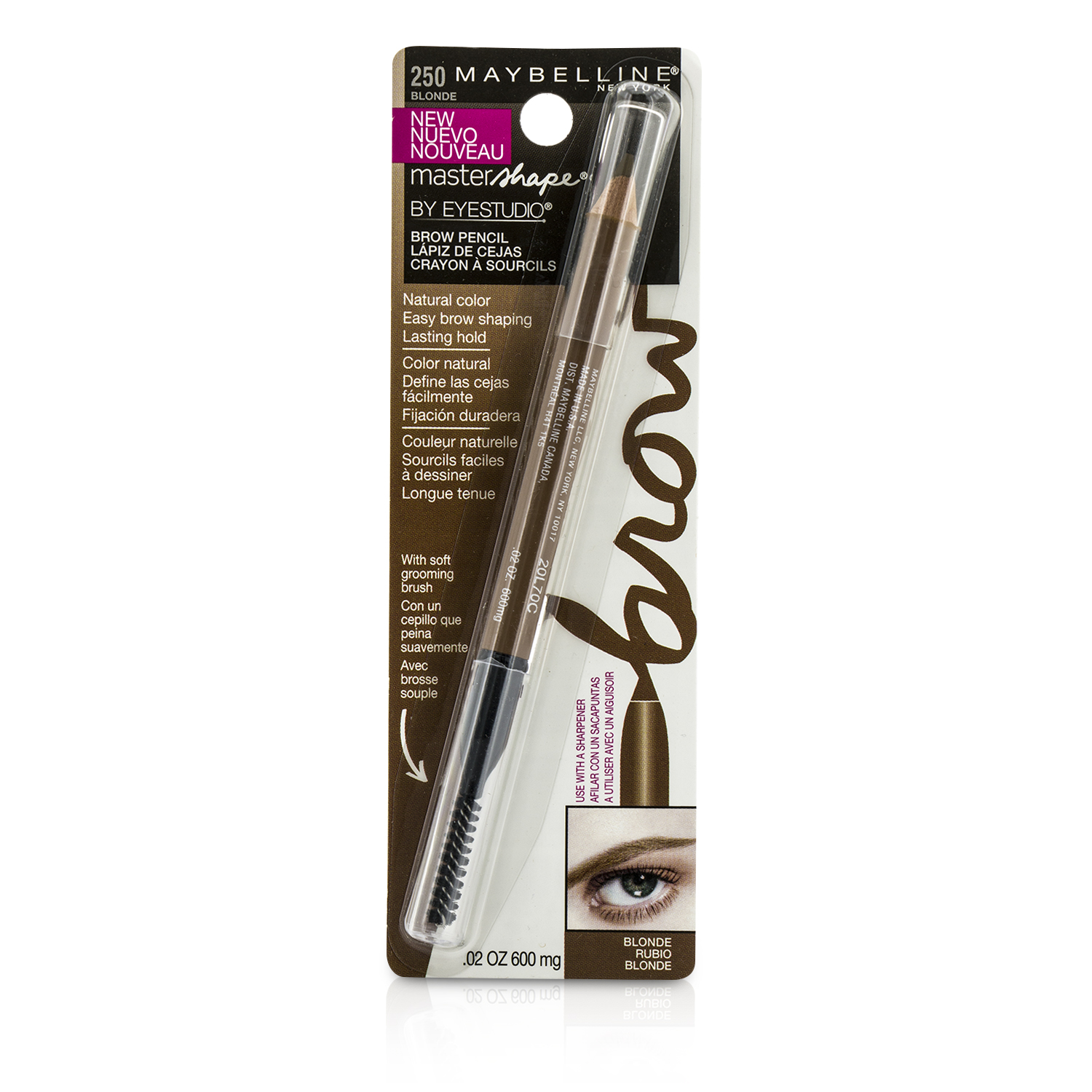 Maybelline Eyestudio Master Shape Brow Pencil 0.6g/0.02oz