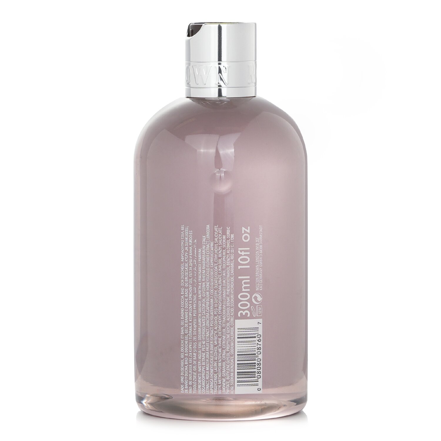 Molton Brown Maitsev rabarberi ja roosi vanni- ja dušigeel 300ml/10oz