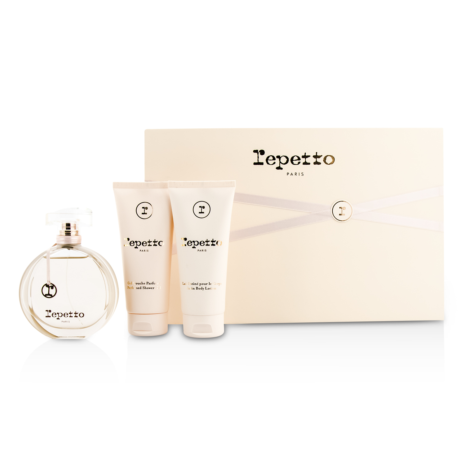 Repetto Repetto Coffret: Eau De Toilette Spray 80ml/2.6oz + Loción Corporal 100ml/3.3oz + Gel de Ducha 100ml/3.3oz 3pcs