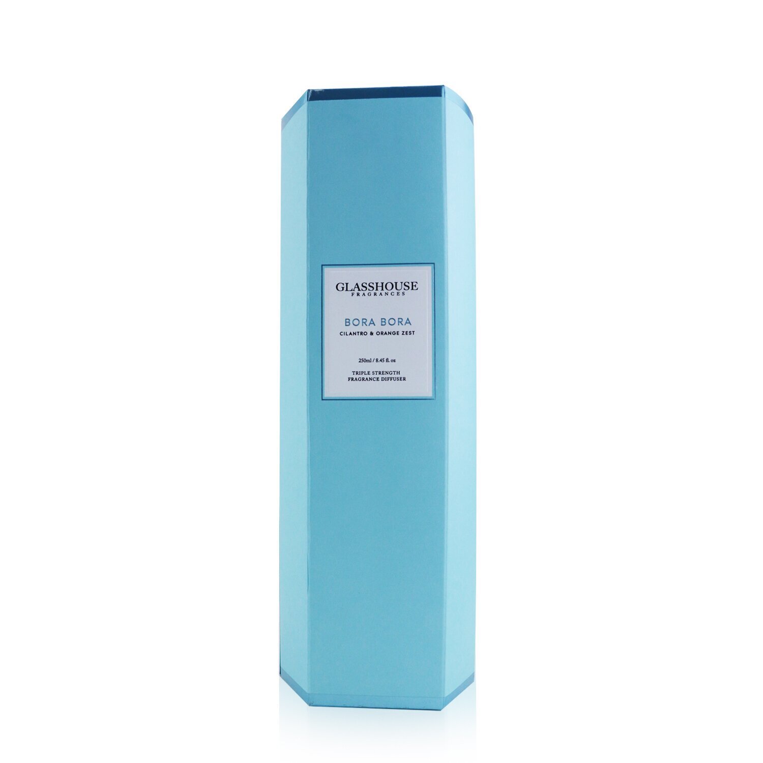 Glasshouse معطر جو Triple Strength Fragrance - Bora Bora (سيلانترو وقشر البرتقال) 250ml