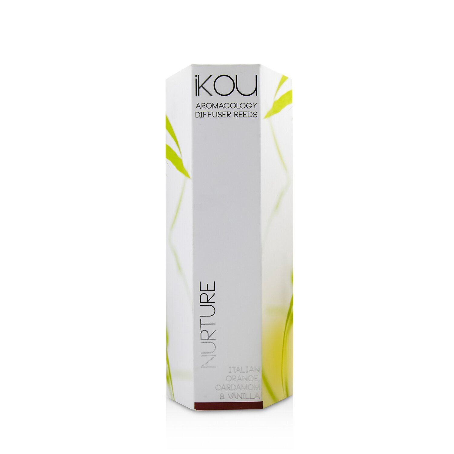 iKOU Aromacology Diffuser Reeds - Nurture (Italian Orange Cardamom & Vanilla - 9 months supply) 175ml