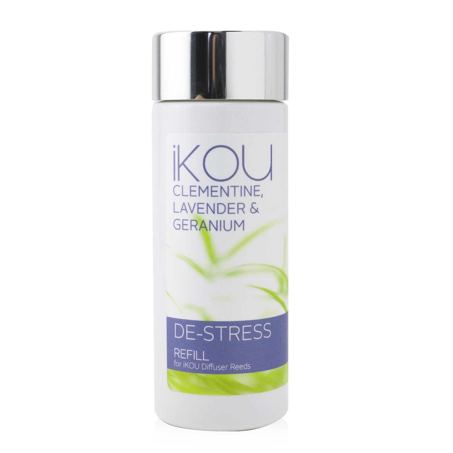 iKOU Diffuser Reeds Refill - De-Stress (Lavender & Geranium) 125ml/4.22oz