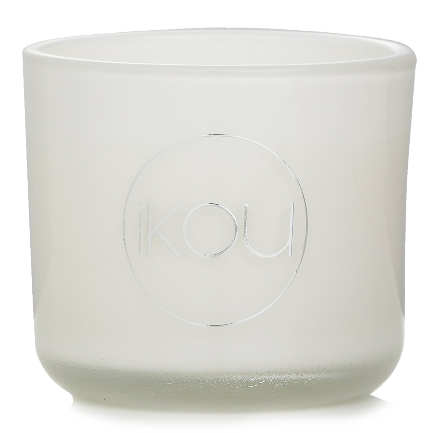 iKOU Eco-Luxury Aromacology természetes viasz gyertya üveg - Calm (Lemongrass & Lime) 85g