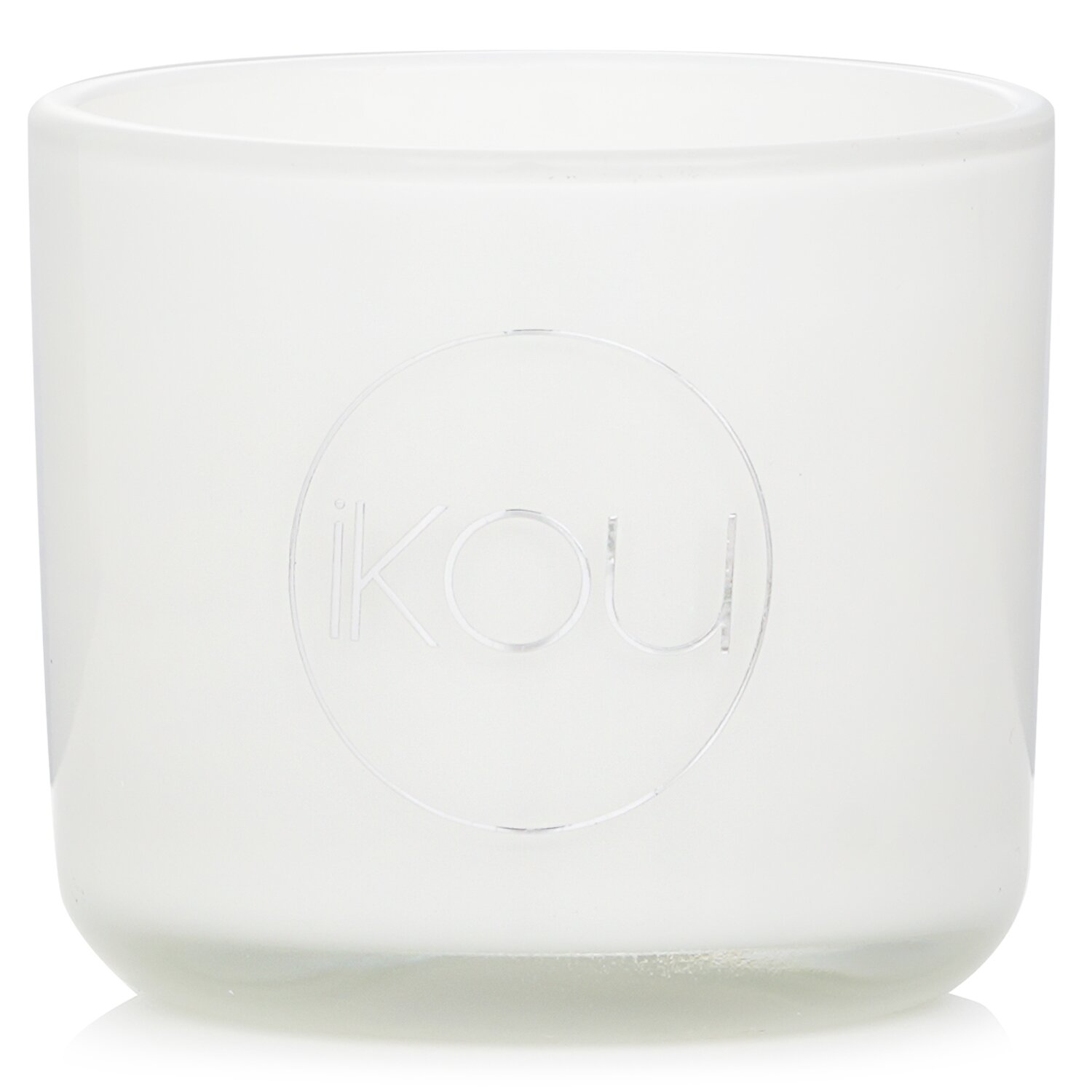 iKOU زجاجة شمع طبيعية Eco-Luxury Aromacology - Zen (الشاي الأخضر وزهر الكرز) 85g