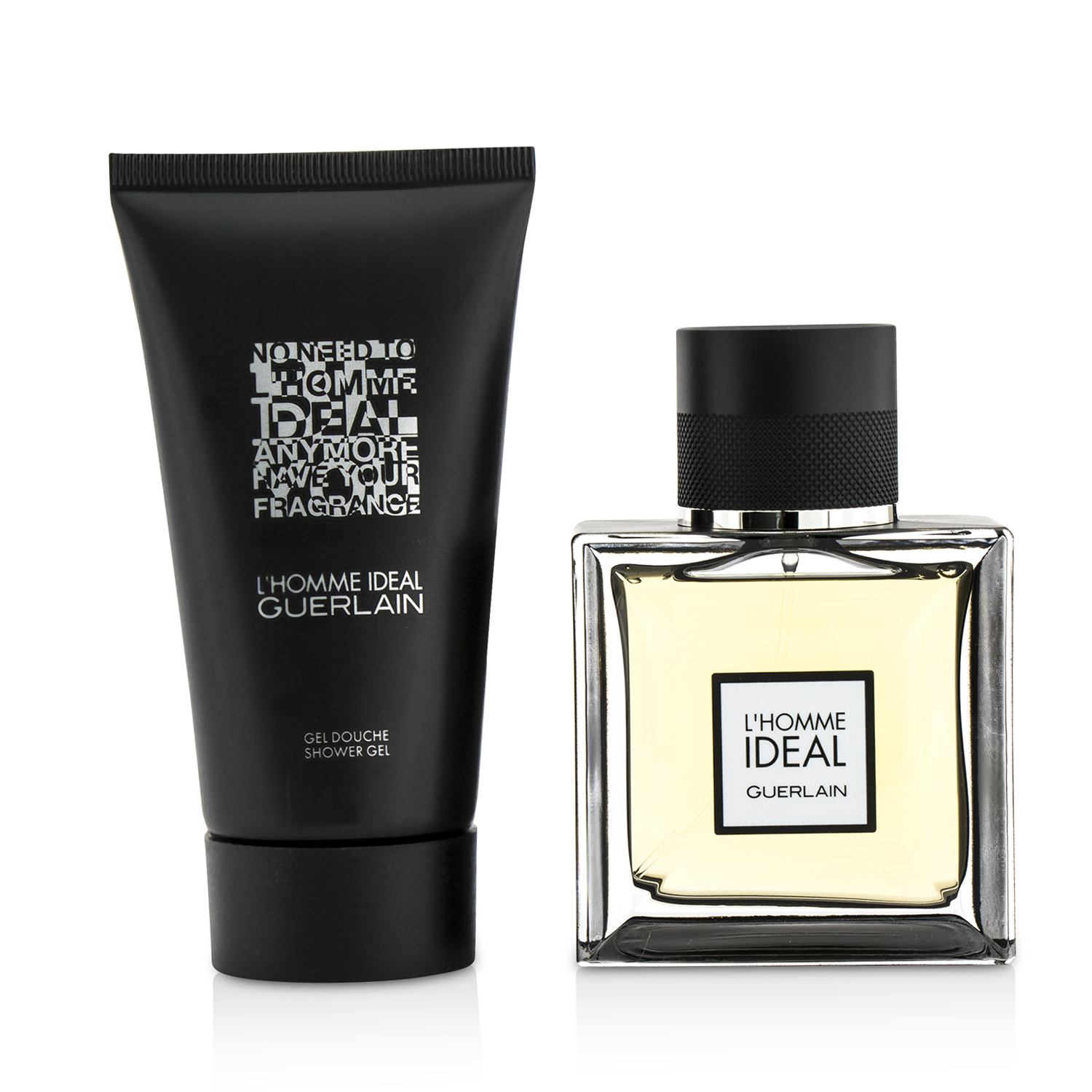 Guerlain مجموعة L'Homme Ideal: ماء تواليت سبراي 50مل/1.6 أوقية + جل الدش 75مل/2.5 أوقية 2pcs