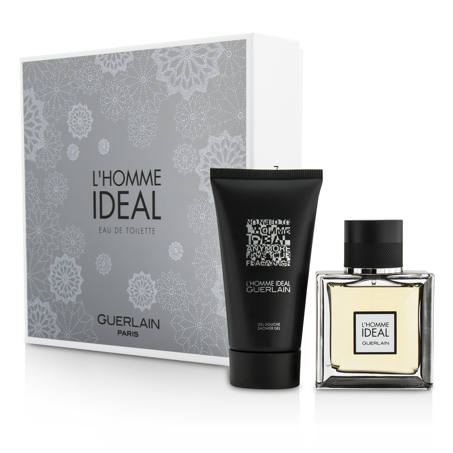 Guerlain مجموعة L'Homme Ideal: ماء تواليت سبراي 50مل/1.6 أوقية + جل الدش 75مل/2.5 أوقية 2pcs