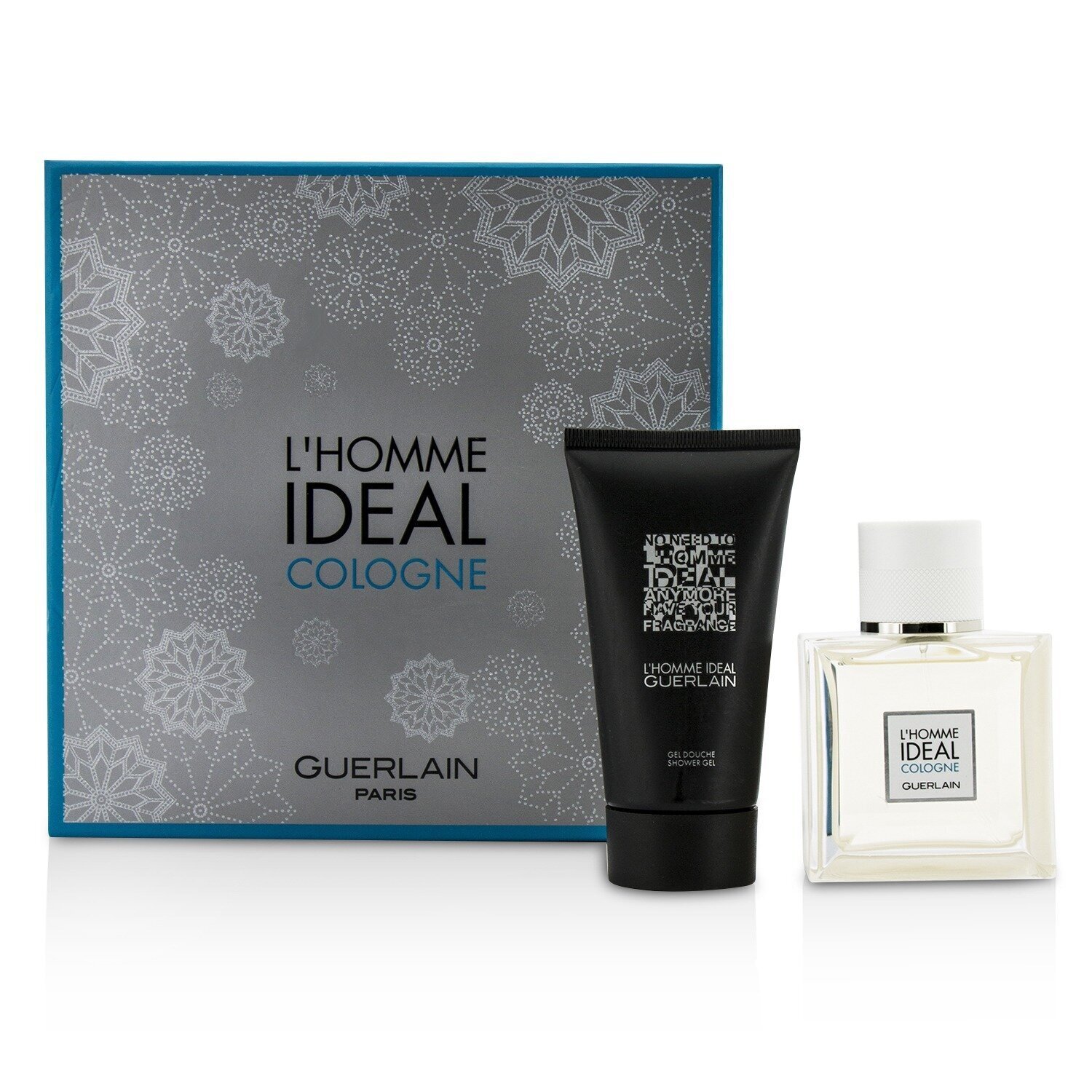 Guerlain L'Homme Ideal Cologne Coffret: Eau De Toilette Spray 50ml/1.6oz + Shower Gel 75ml/2.5oz 2pcs