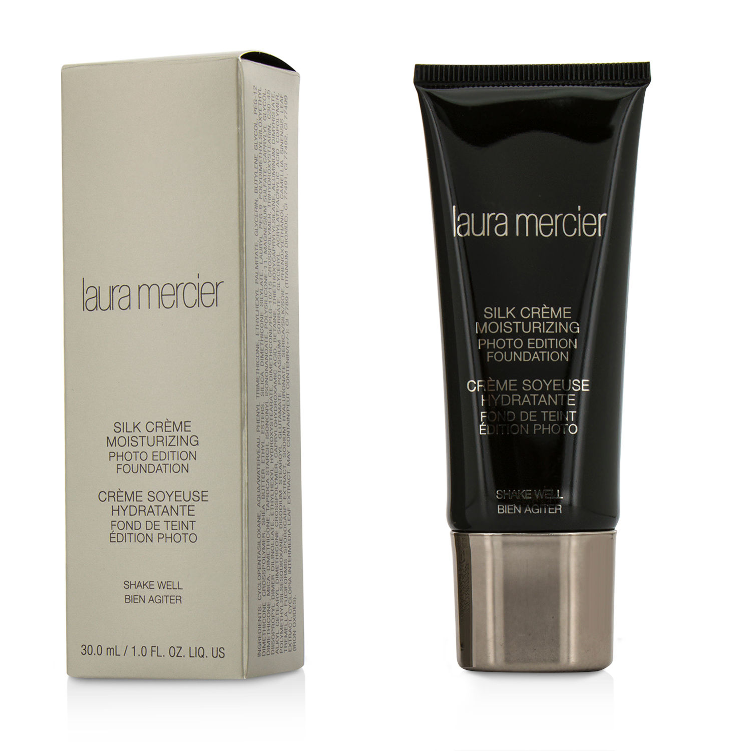 Laura Mercier 蘿拉蜜思 絲緞光粉底液 Silk Creme Moisturizing Photo Edition Foundation 30ml/1oz