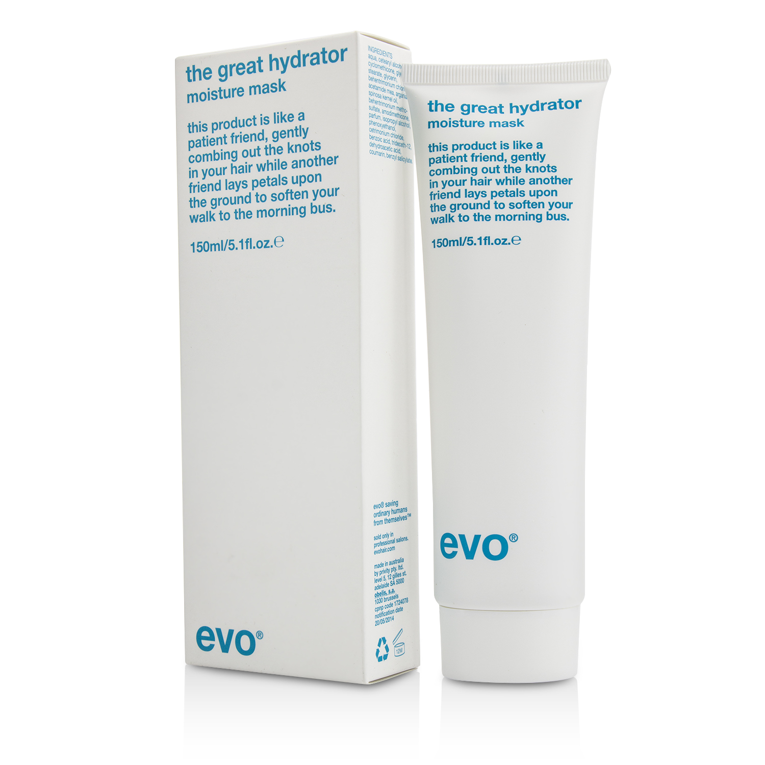 Evo The Great Hydrator Moisture Mask (For Dry, Frizzy, Colour-Treated Hair) 150ml/5.1oz