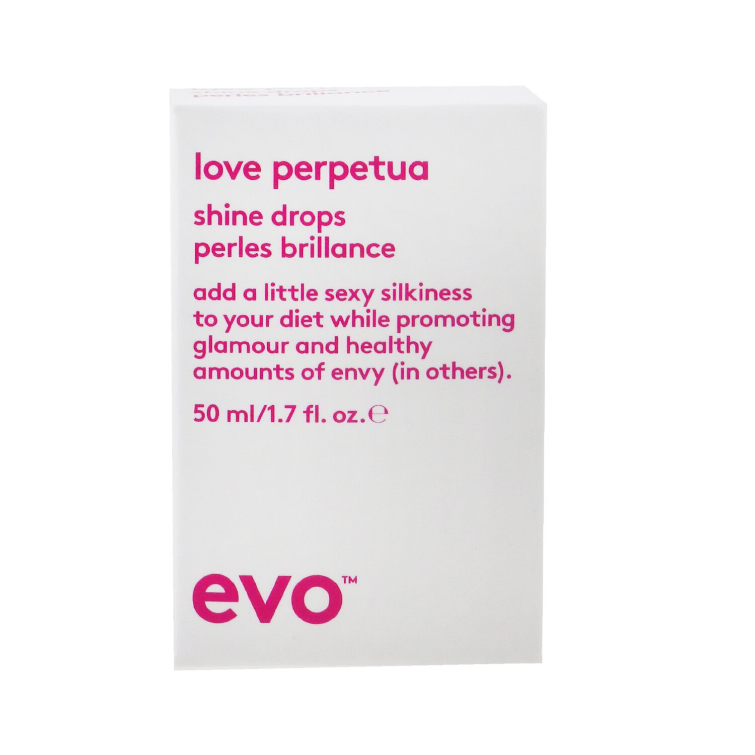 Evo Love Perpetua Shine Drops (for tykt, grovt hår) 50ml/1.7oz