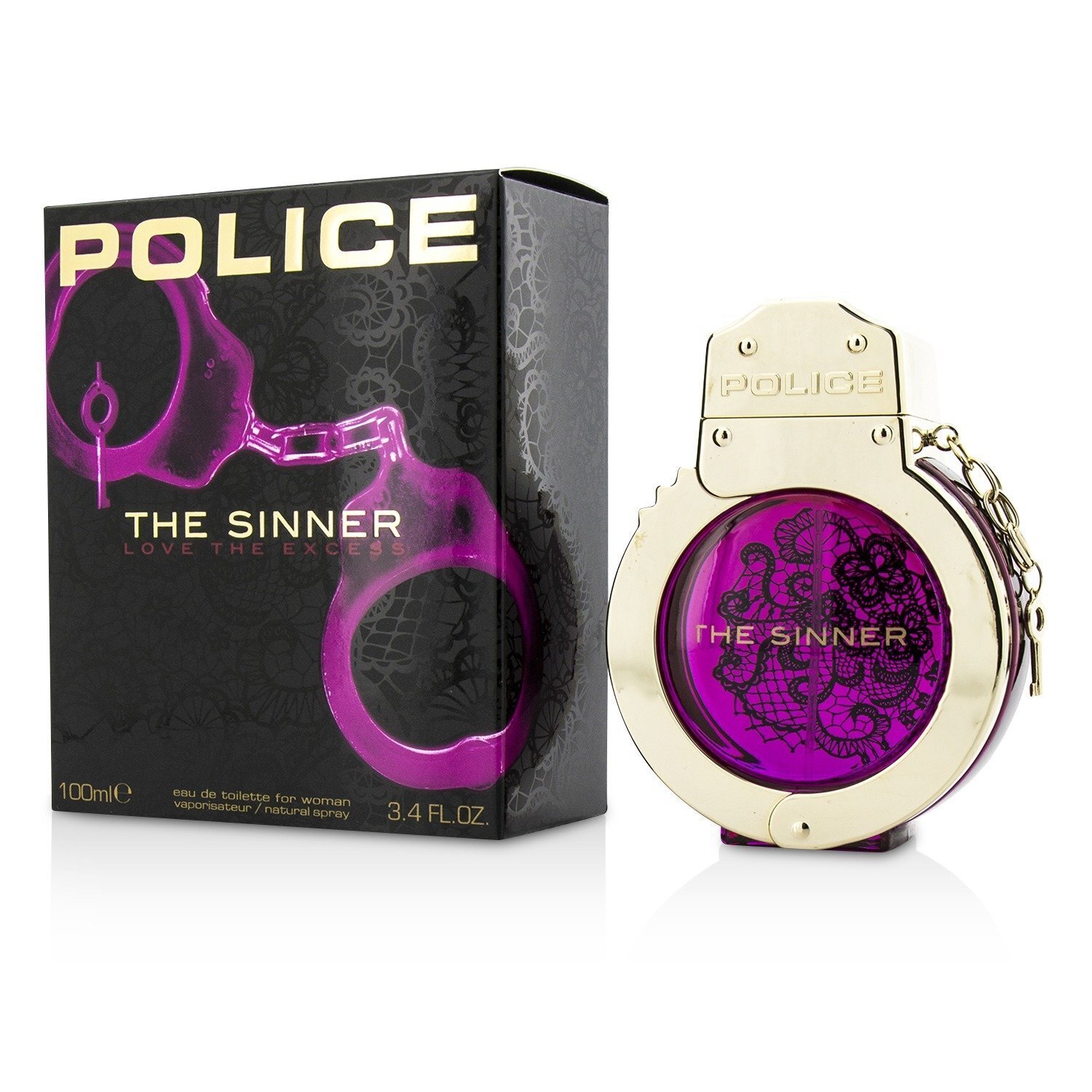 Police The Sinner או דה טואלט ספריי 100ml/3.4oz