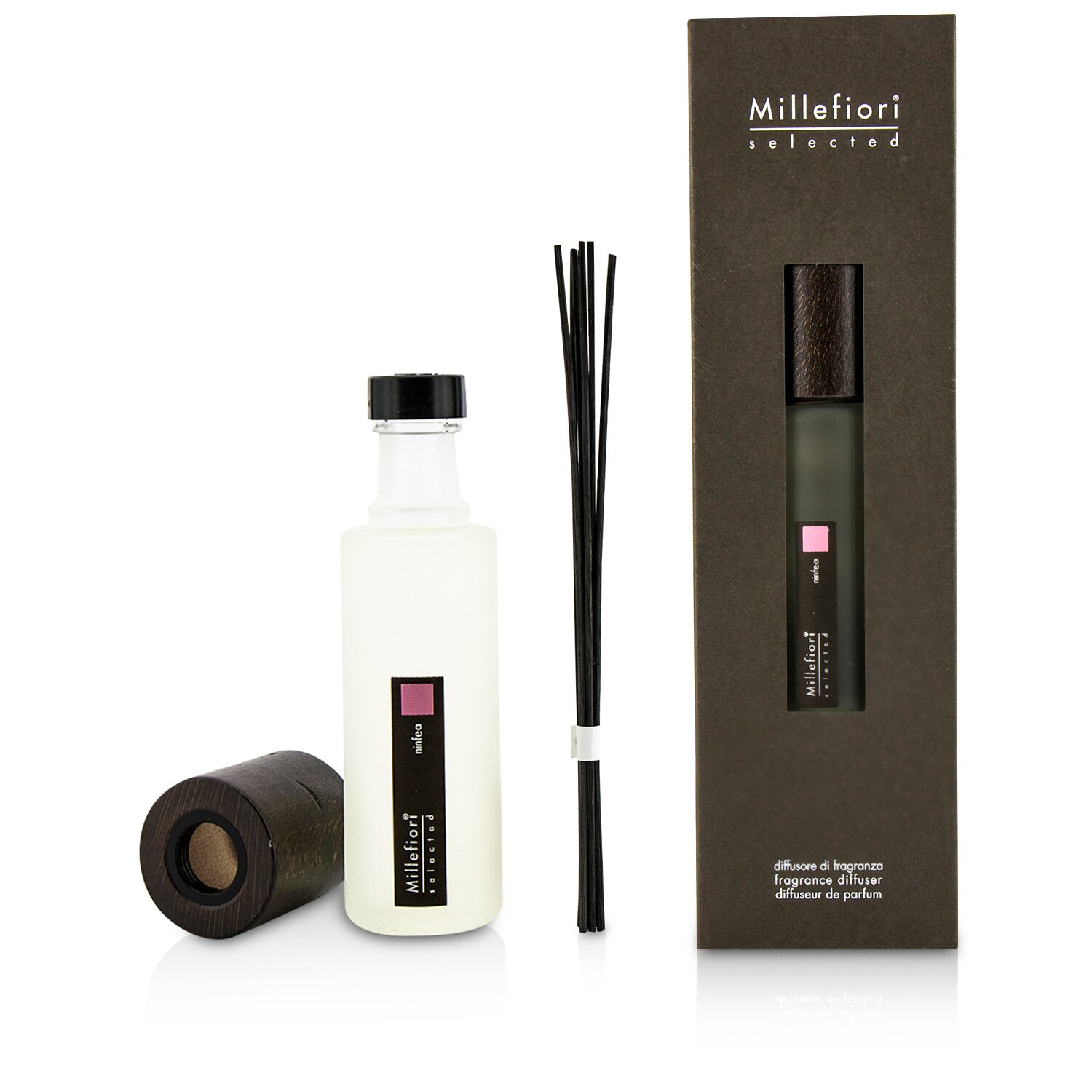 Millefiori Selected Fragrance Diffuser - Ninfea 100ml/3.4oz