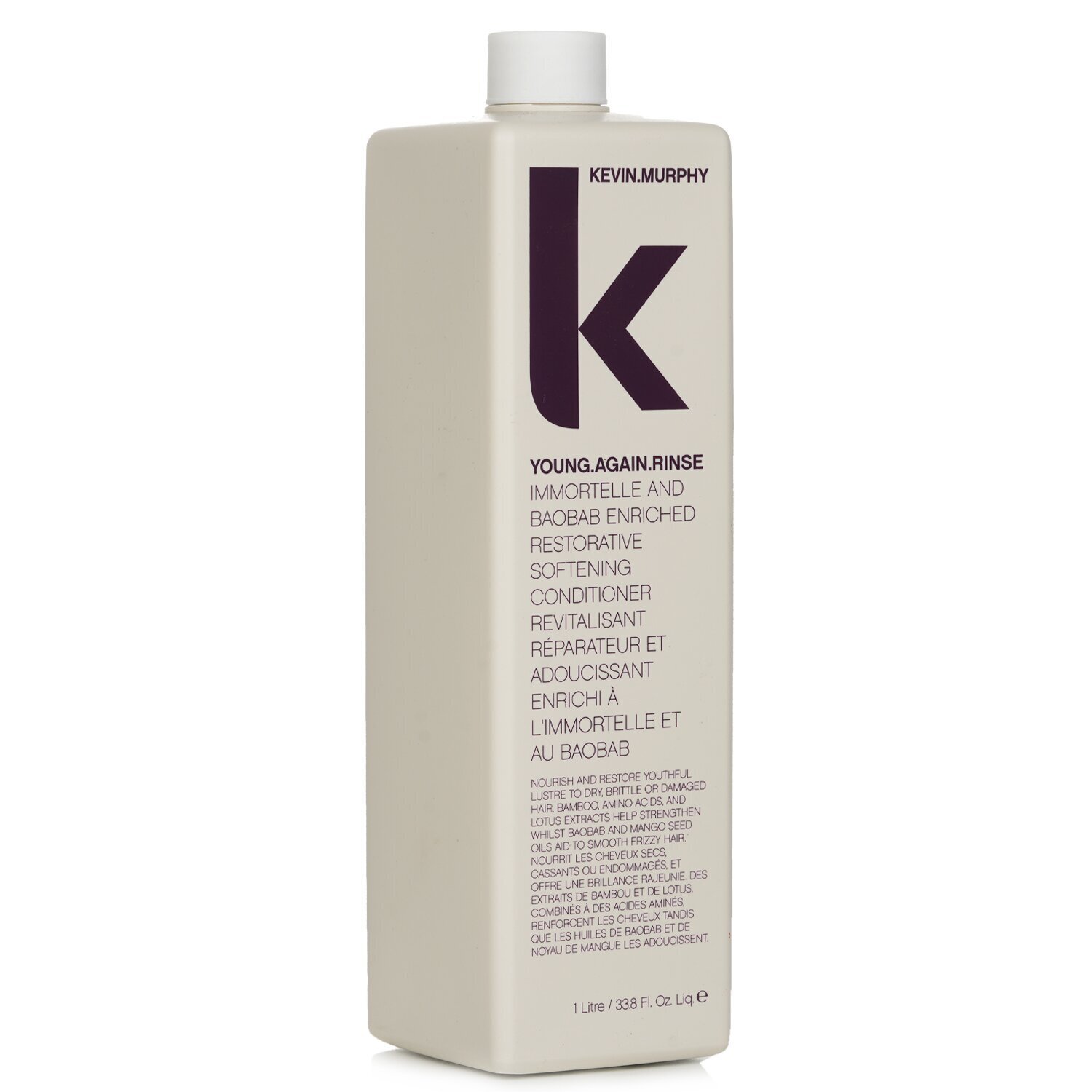 Kevin.Murphy Young.Again.Masque (Восстанавливающий Смягчающий Кондиционер с Бессмертником и Баобабом - для Сухих, Поврежденных и Ломких Волос) 1000ml/33.8oz