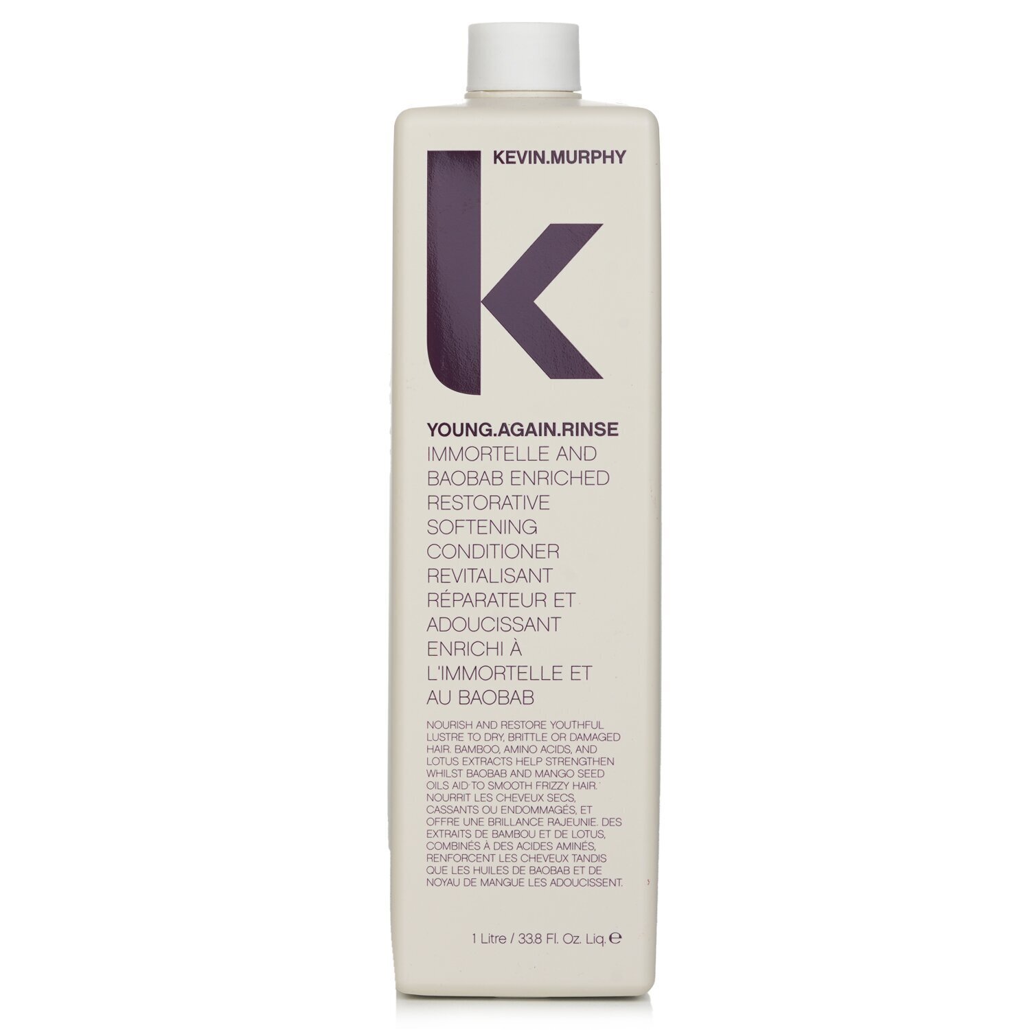 Kevin.Murphy Young.Again.Masque (Восстанавливающий Смягчающий Кондиционер с Бессмертником и Баобабом - для Сухих, Поврежденных и Ломких Волос) 1000ml/33.8oz