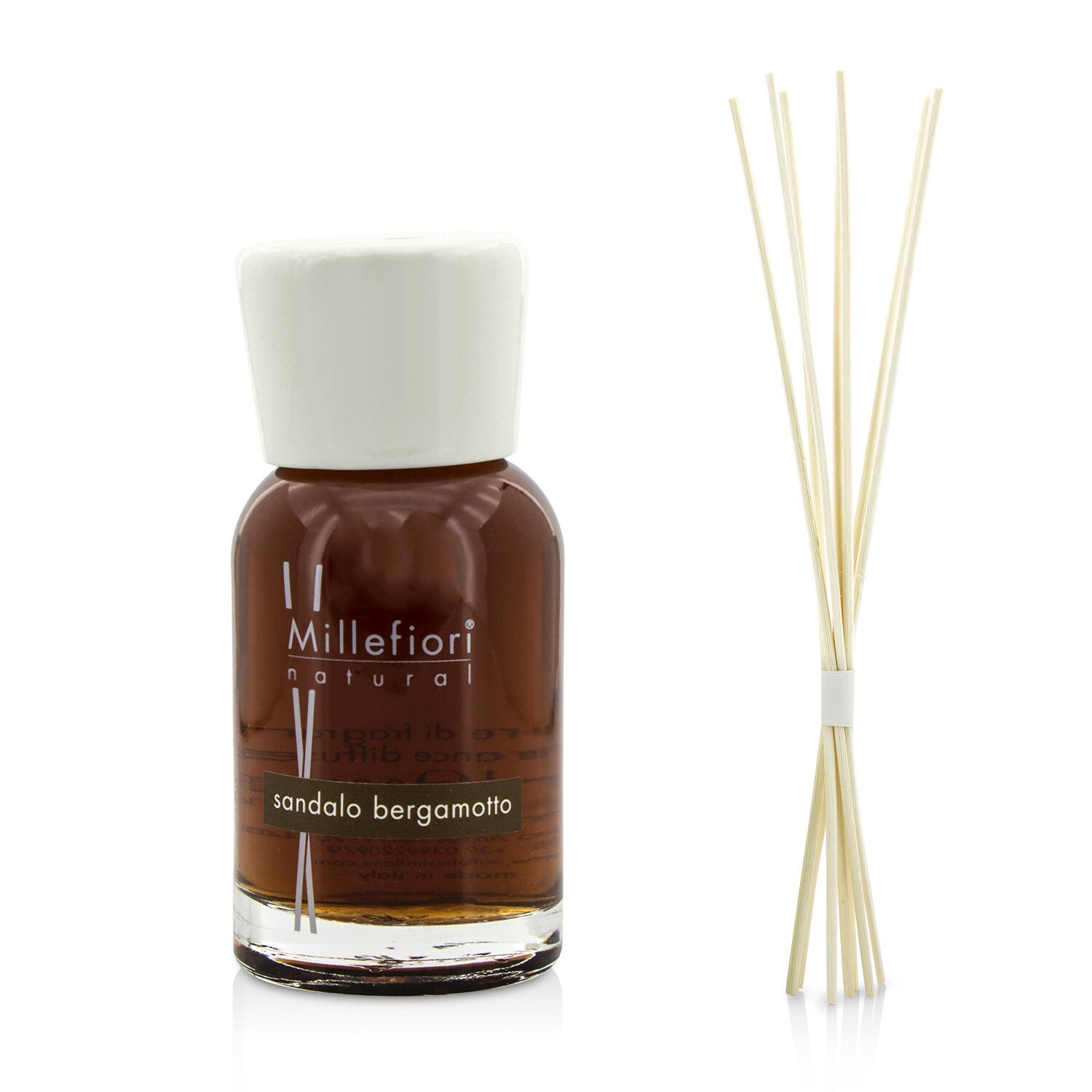 Millefiori น้ำหอมประดับห้อง Natural Fragrance Diffuser - Sandalo Bergamotto 100ml/3.38oz