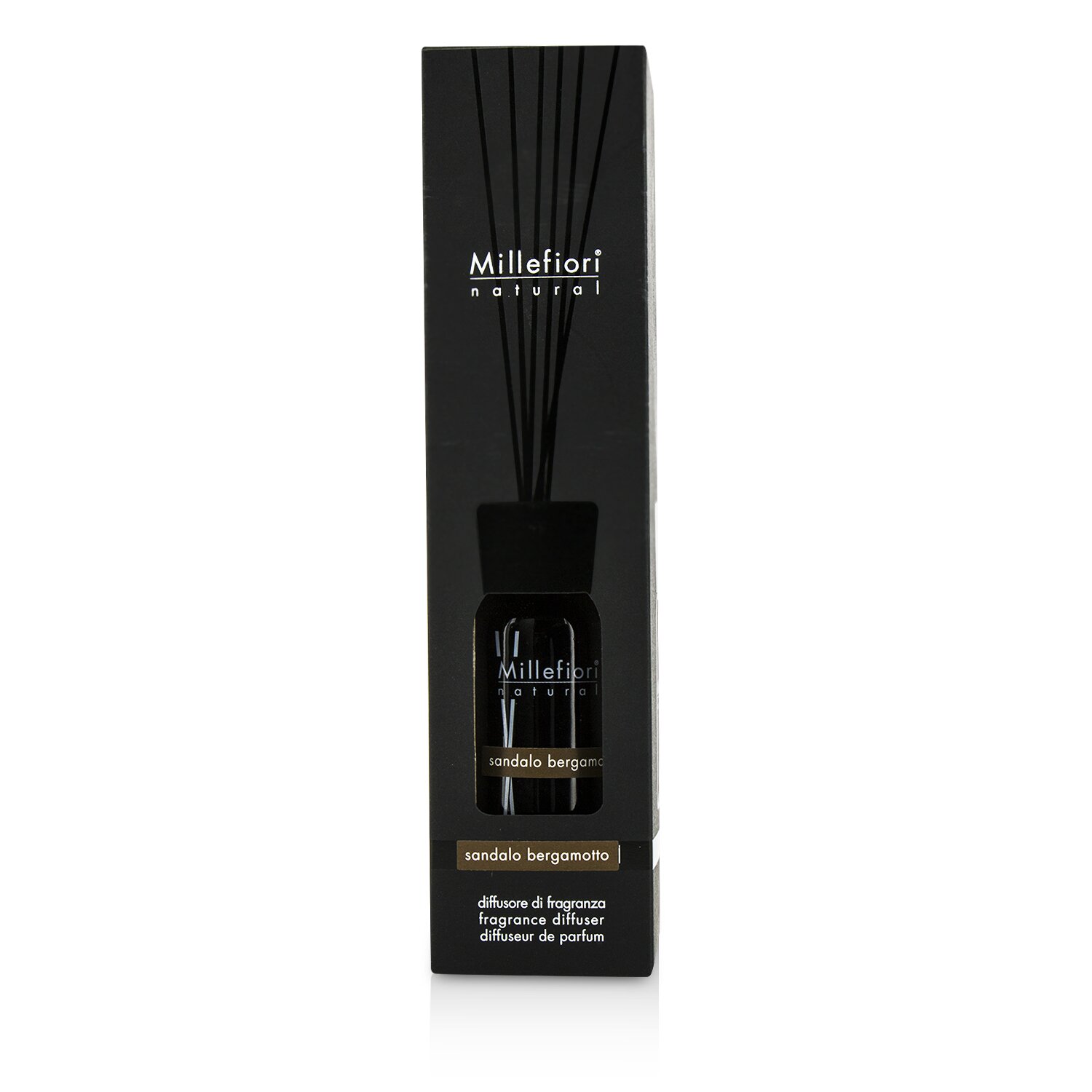 Millefiori น้ำหอมประดับห้อง Natural Fragrance Diffuser - Sandalo Bergamotto 100ml/3.38oz