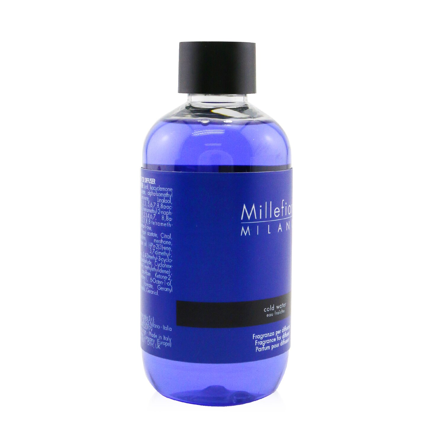 Millefiori Natural Fragrance Diffuser Refill - Cold Water 250ml/8.45oz