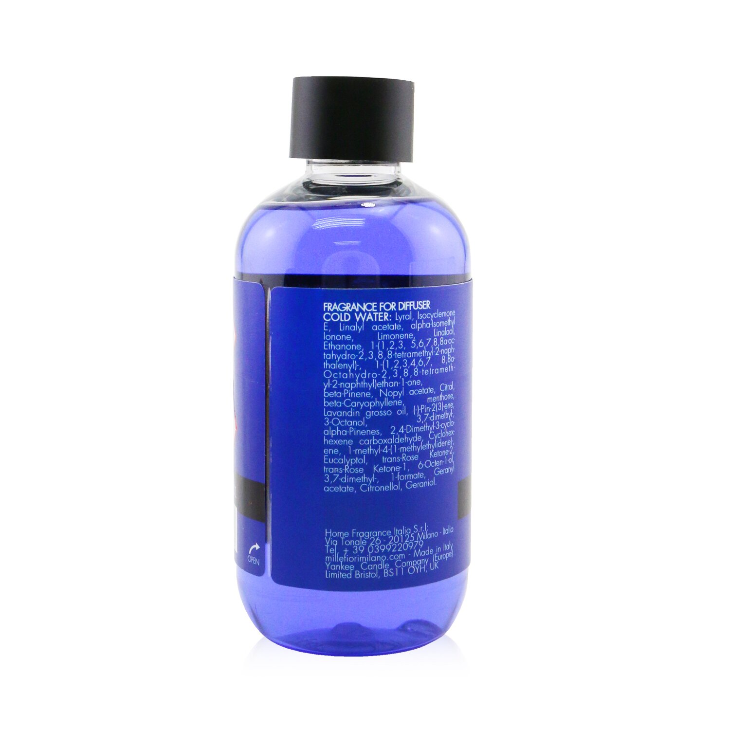 Millefiori Natural Ароматический Диффузор Запасной Блок - Cold Water 250ml/8.45oz