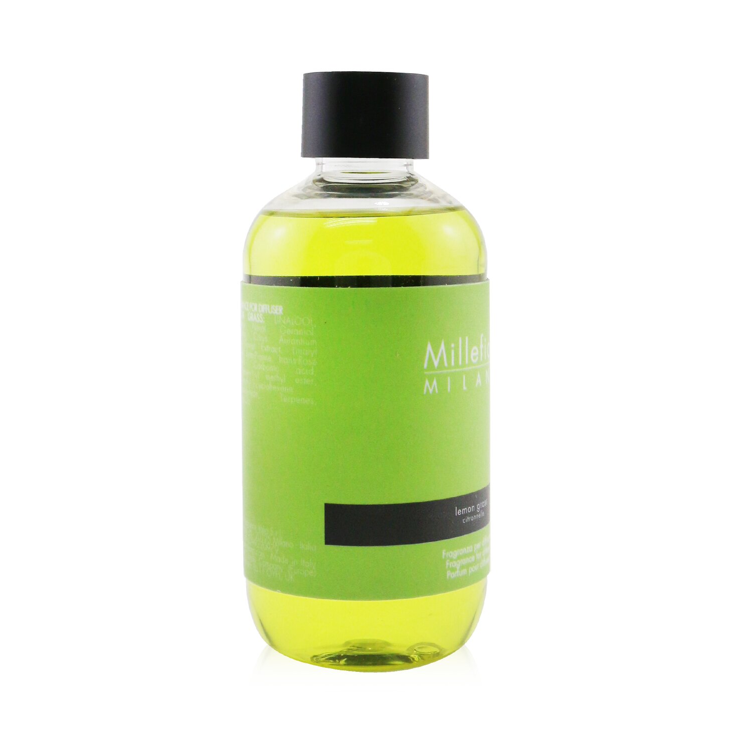 Millefiori Natural Fragrance Diffuser Refill - Lemon Grass 250ml/8.45oz