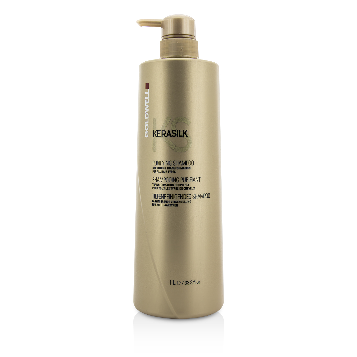 Goldwell Kerasilk Purifying Shampoo - Smoothing Transformation (For All Hair Types) 1000ml/33.8oz