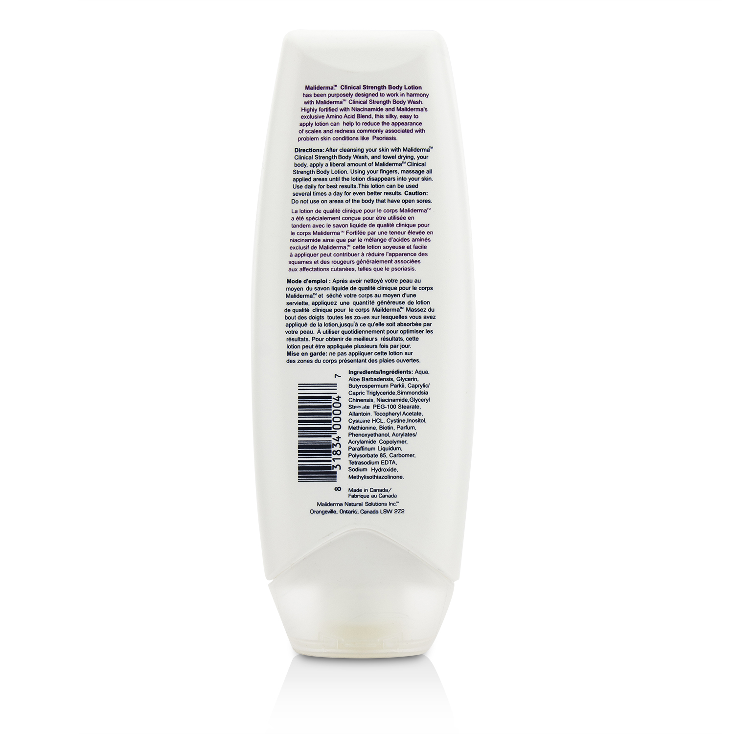 Maliderma Body Lotion 180ml/6.1oz