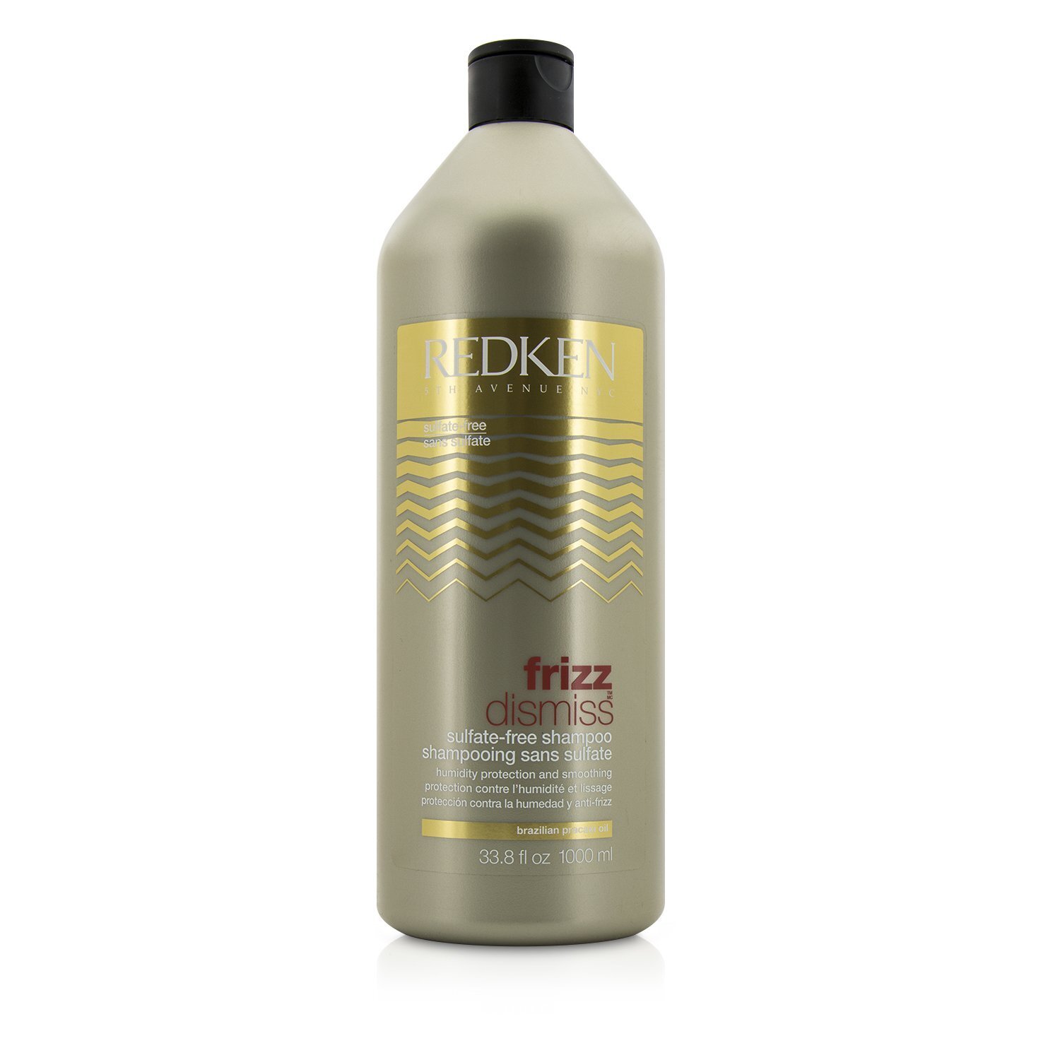 Redken Frizz Dismiss Champú (Protección Humedad y Suavidad) 1000ml/33.8oz