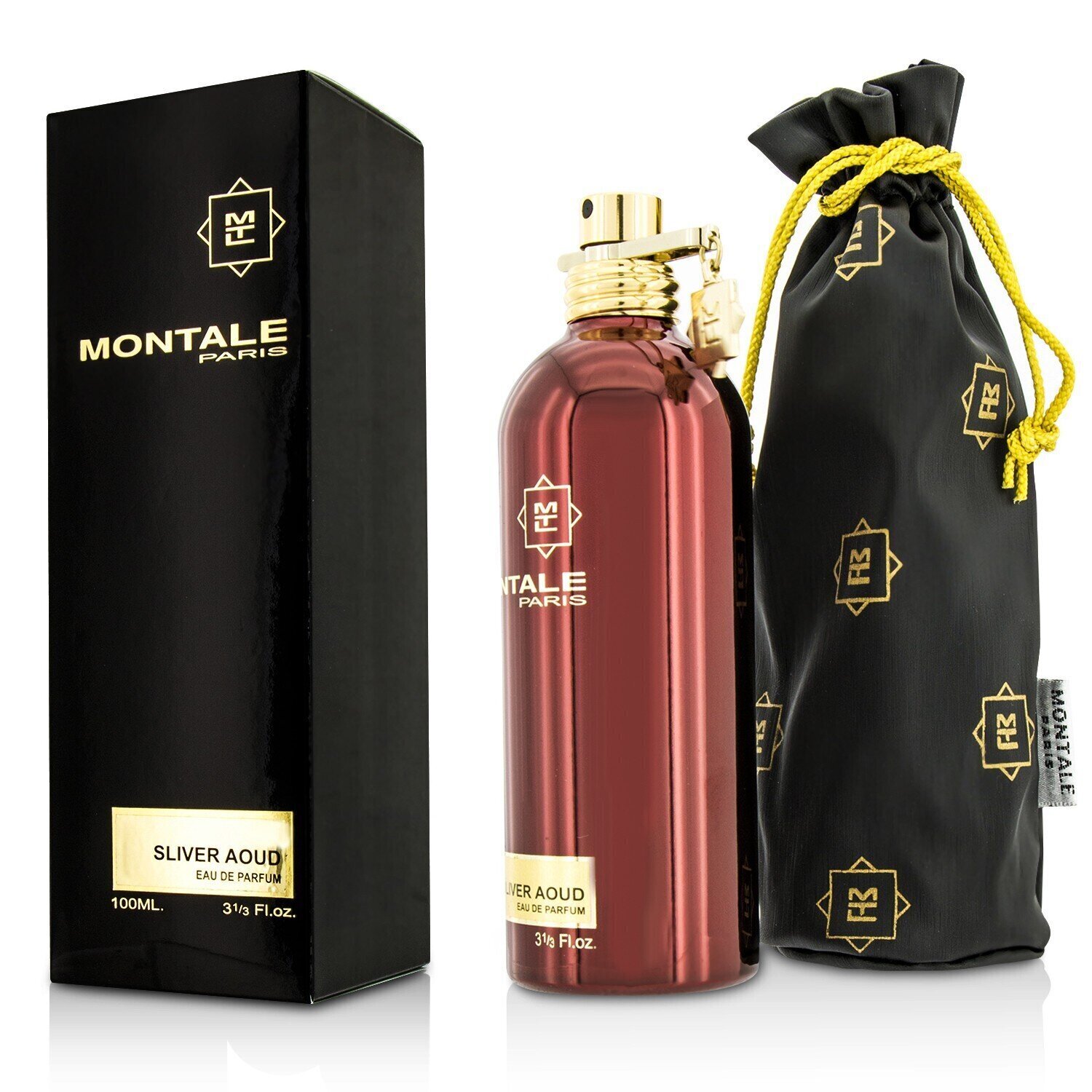 Montale Sliver Aoud או דה פרפום ספריי 100ml/3.4oz