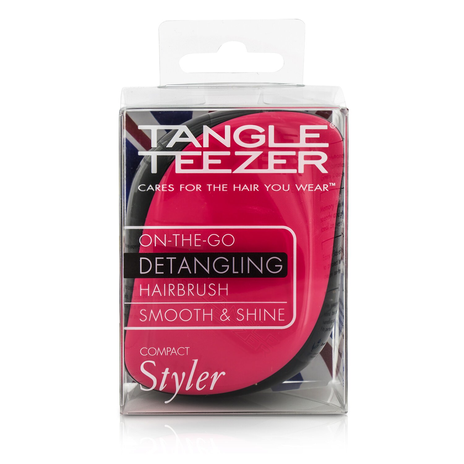 Tangle Teezer Compact Styler On-The-Go Detangling Hair Brush 1pc