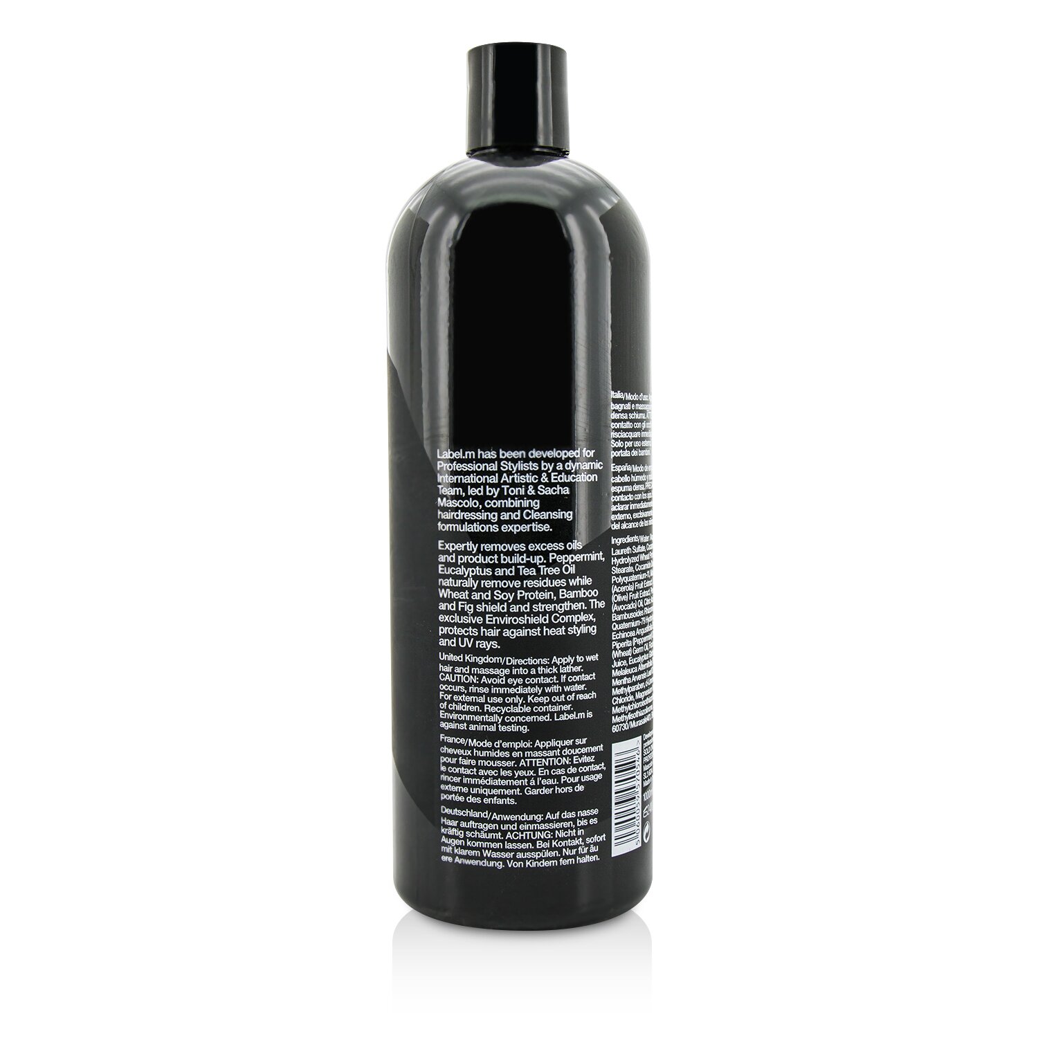 Label.M Deep Cleansing Shampoo (Removes Excess Oils and Product Residual Build-Up) 1000ml/33.8oz