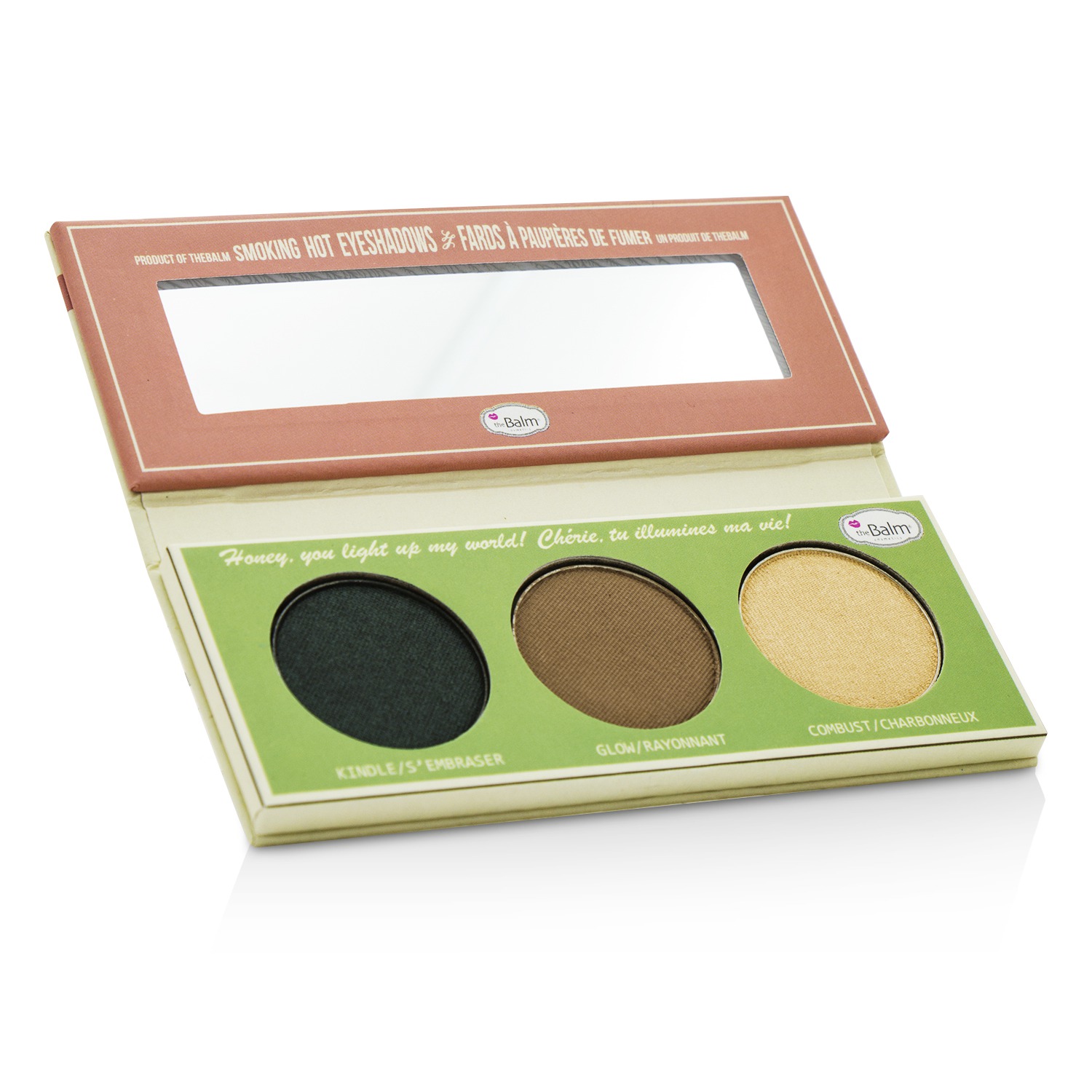 TheBalm Smoke Balm Smokey Eye Palette (3x Eyeshadow): Kindle/ Glow/ Combust 10.2g/0.36oz