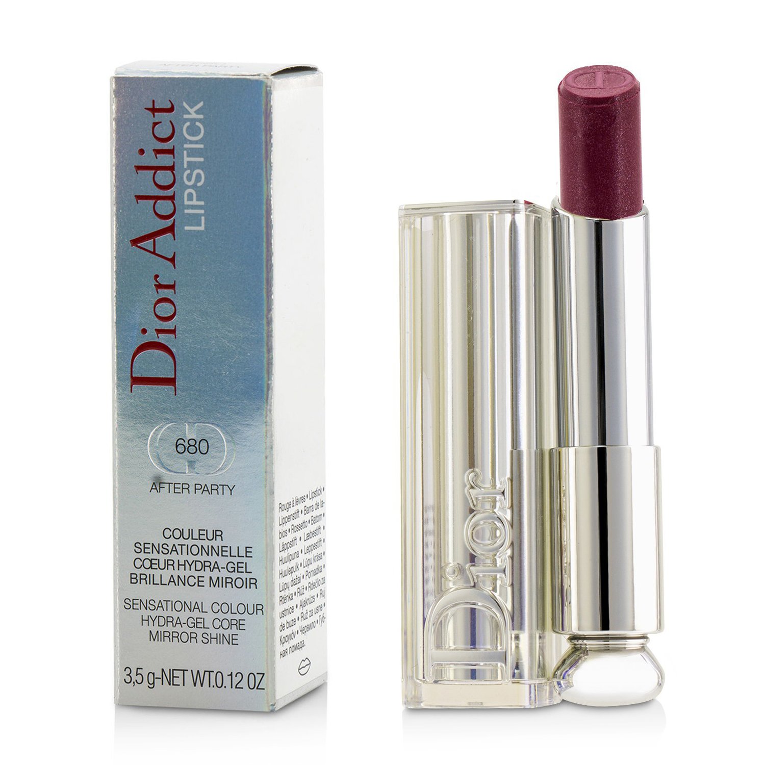 Christian Dior ลิปสติก Dior Addict Hydra Gel Core Mirror Shine Lipstick 3.5g/0.12oz