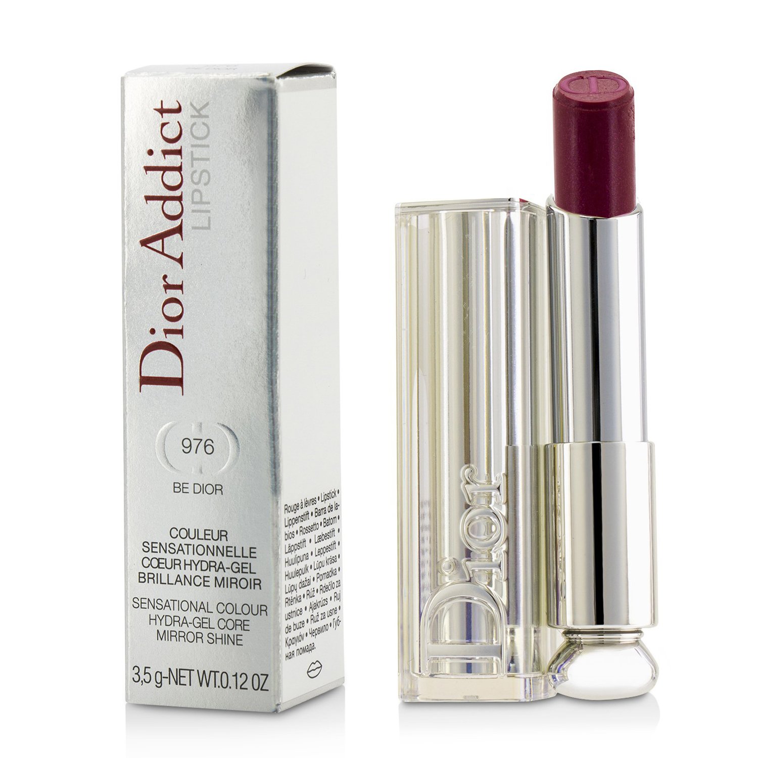 Christian Dior ลิปสติก Dior Addict Hydra Gel Core Mirror Shine Lipstick 3.5g/0.12oz