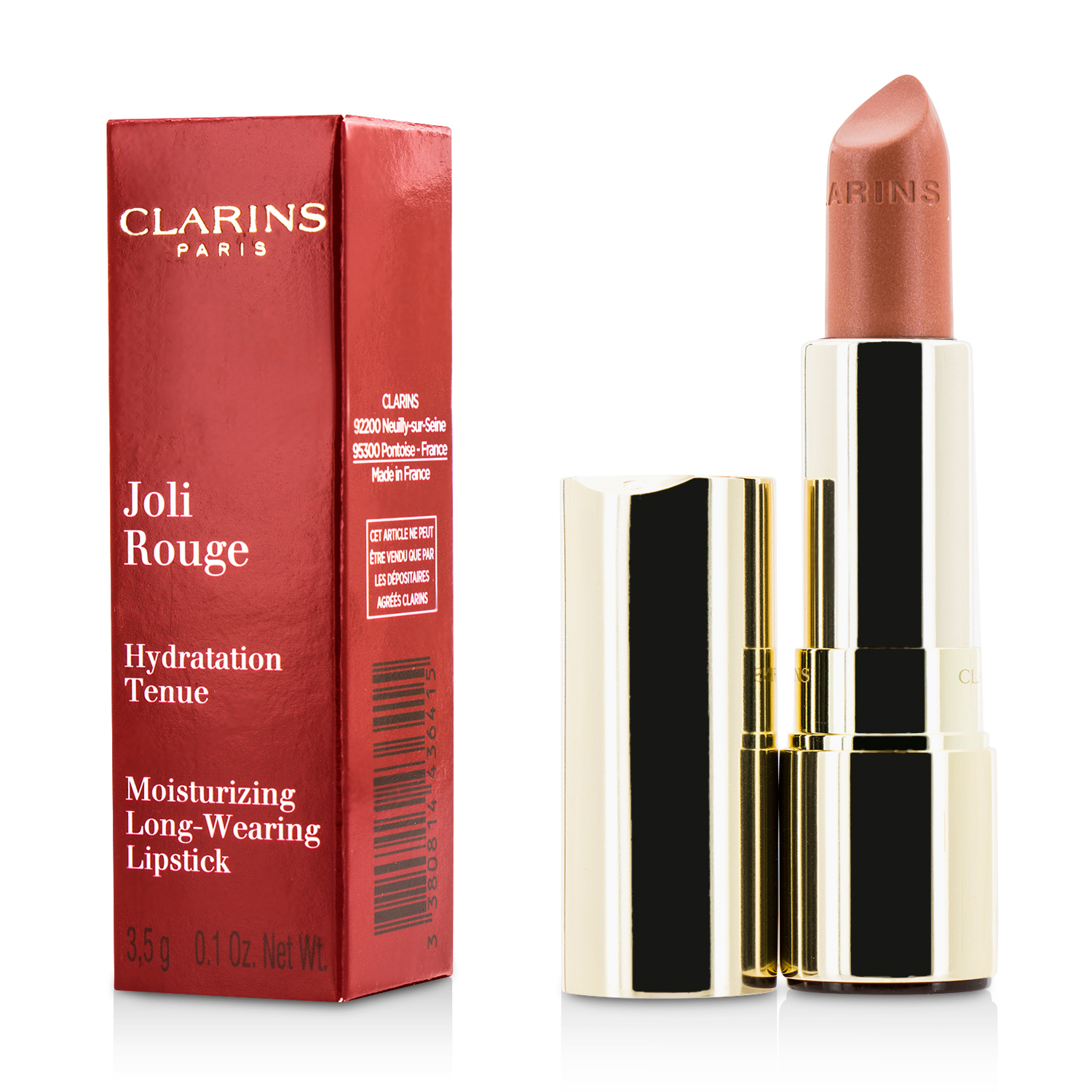 Clarins Joli Rouge (Long Wearing Moisturizing Lipstick) 3.5g/0.1oz