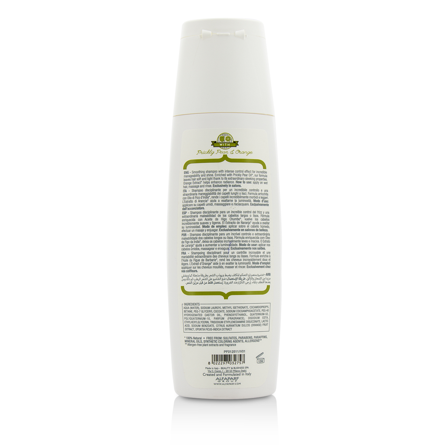 AlfaParf Precious Nature Today's Special Shampoo (For Long & Straight Hair) 250ml/8.45oz