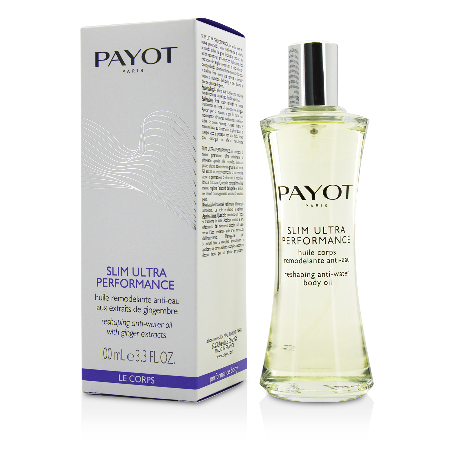 Payot Le Corps Slim Ultra Performance Моделирующее Дренажное Масло для Тела 100ml/3.3oz