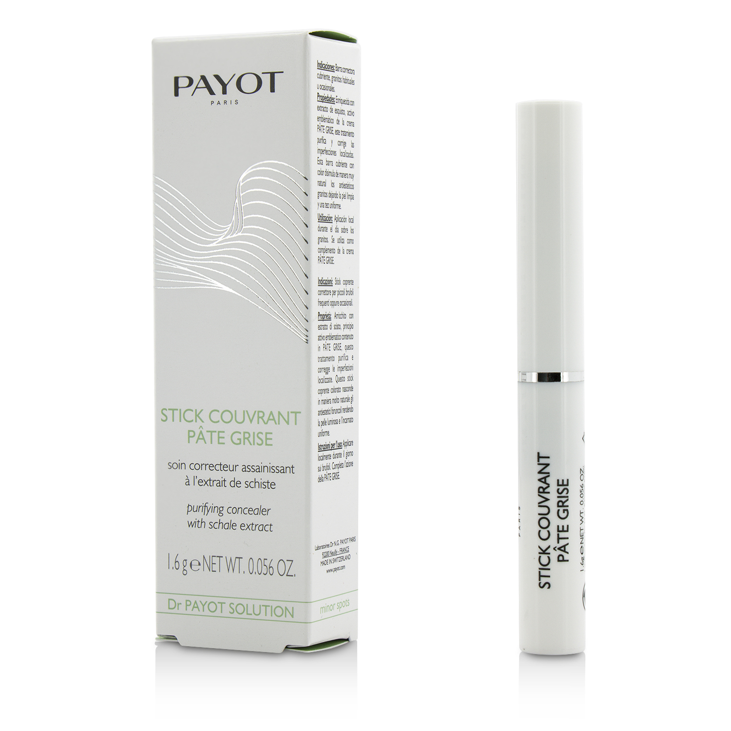 Payot Dr Payot Solution Stick Couvrant Pate Grise Очищающий Корректор 1.6g/0.056oz