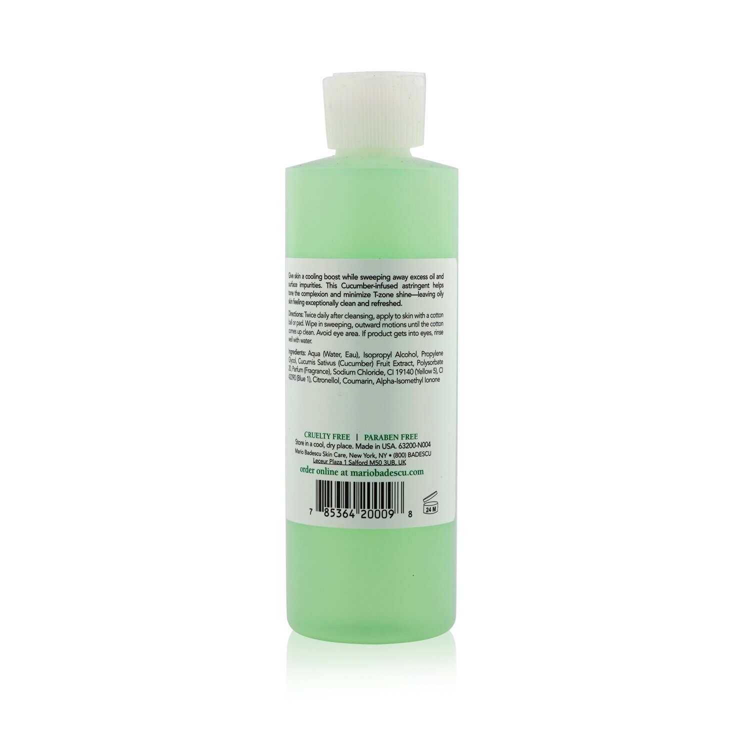 Mario Badescu Cucumber Cleansing Lotion - For Combination/ Oily Skin Types 236ml/8oz