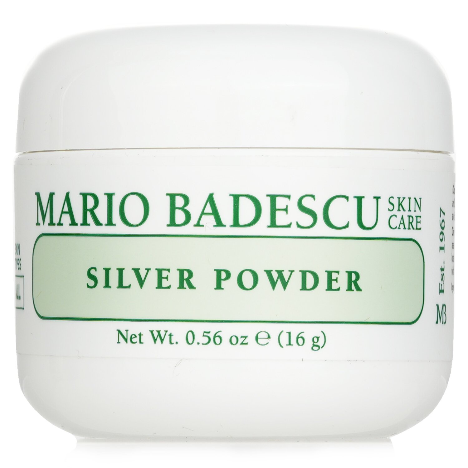 Mario Badescu ผงเงิน - สำหรับทุกสภาพผิว 16g/0.56oz