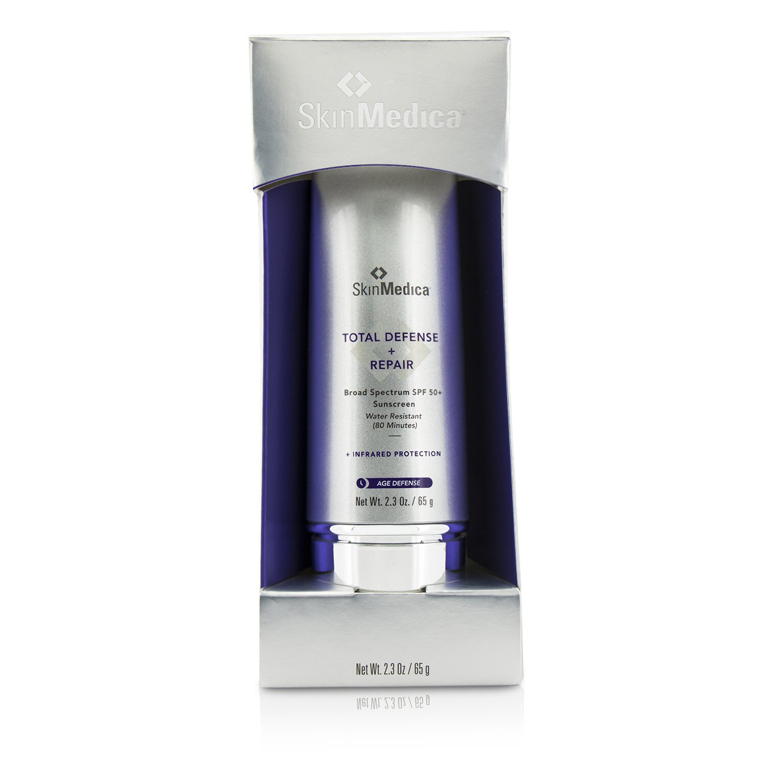 Skin Medica Total Defense + Repair SPF 50+ - 80 Minutos Resistente à Água 65g/2.3oz