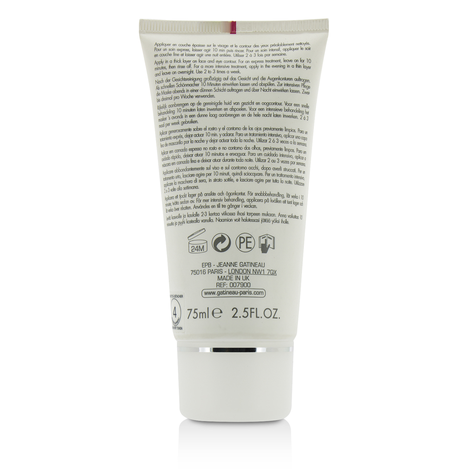 ガティノ Gatineau Melatogenine Futur Plus Anti-Wrinkle Radiance Mask (Unboxed) 007900 75ml/2.5oz