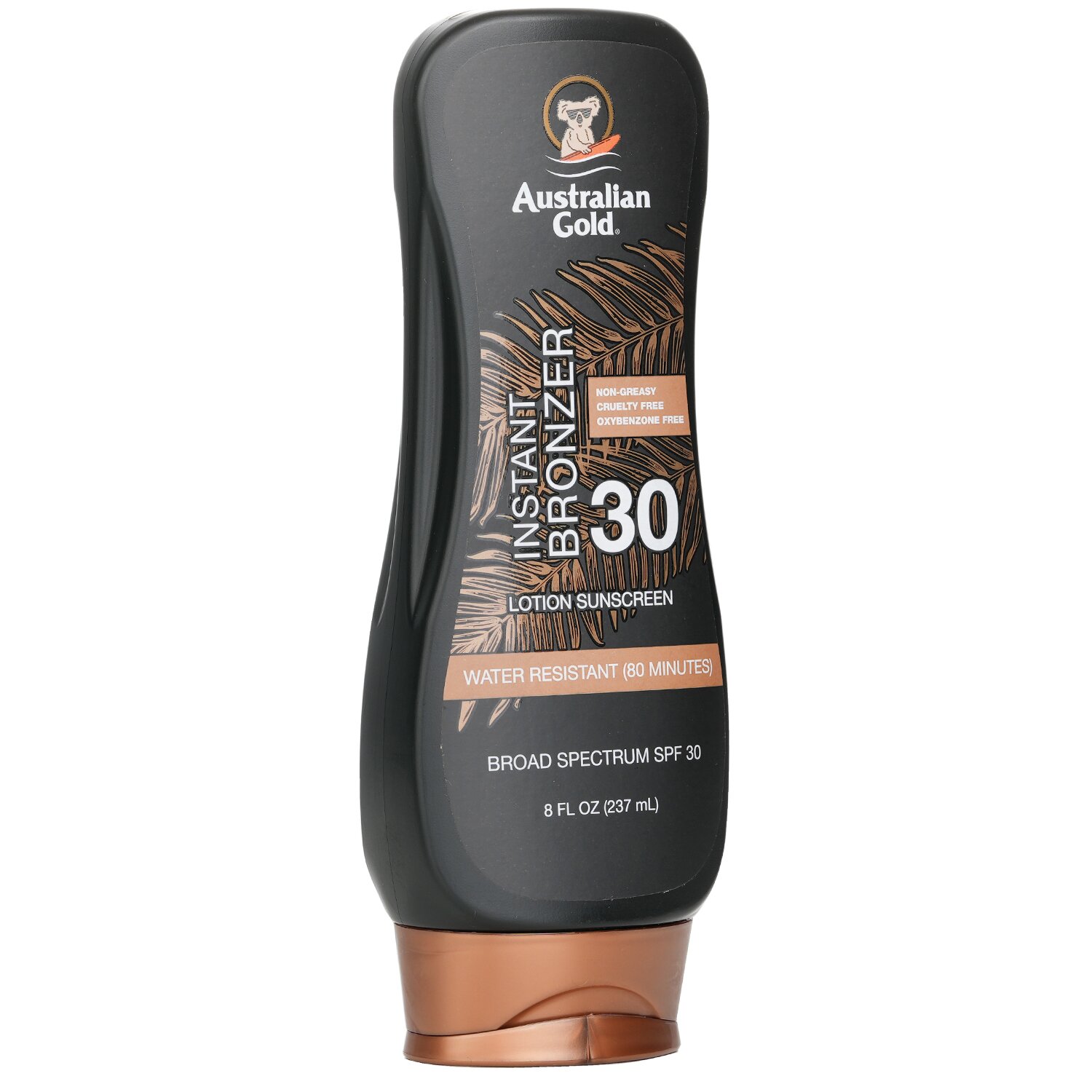 オーストラリアンゴールド Australian Gold ローション サンスクリーン ブロード スペクトラム SPF 30 ウイズ インスタント ブロンザー 237ml/8oz