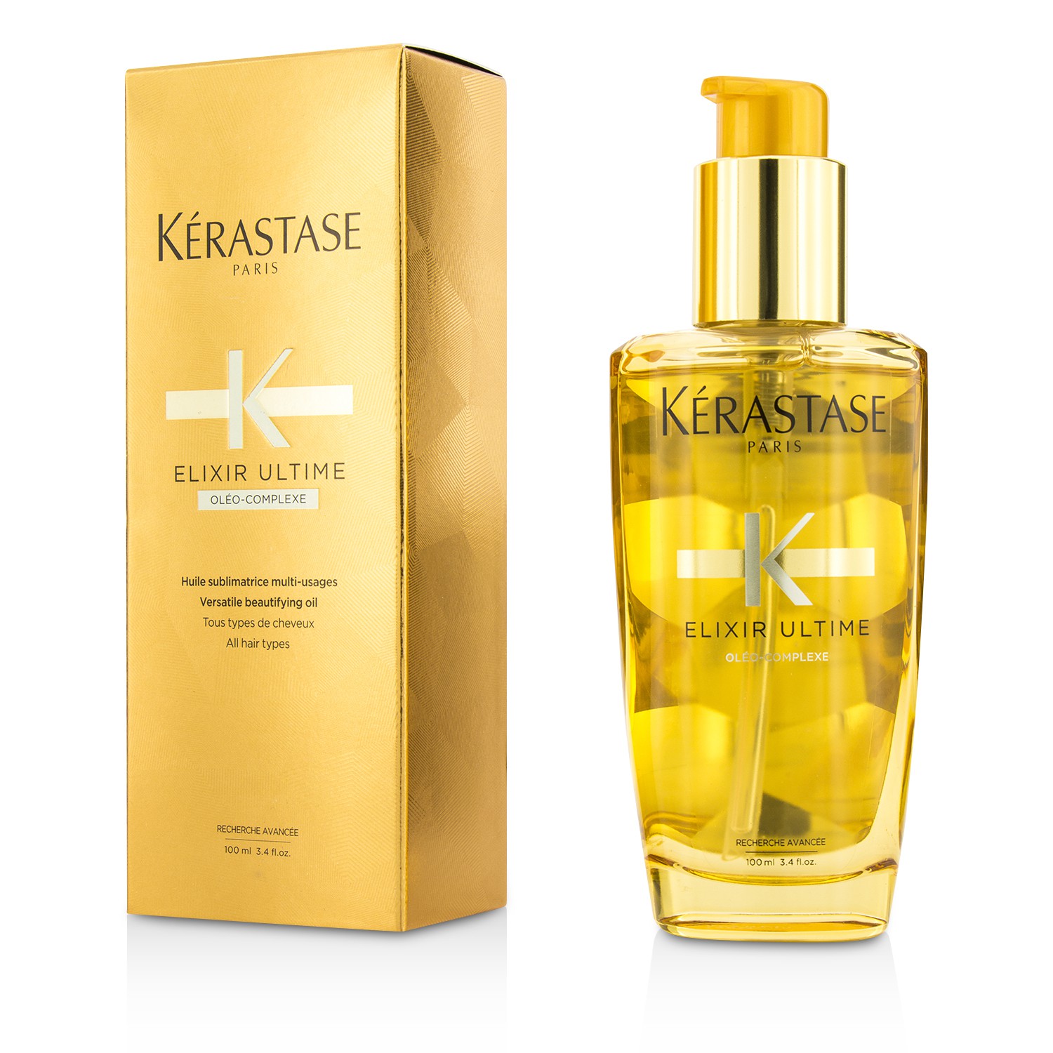 Kerastase אליקסיר אולטימט אולאו-קומפלקס שמן מייפה (עבור כל סוגי השיער) 100ml/3.4oz