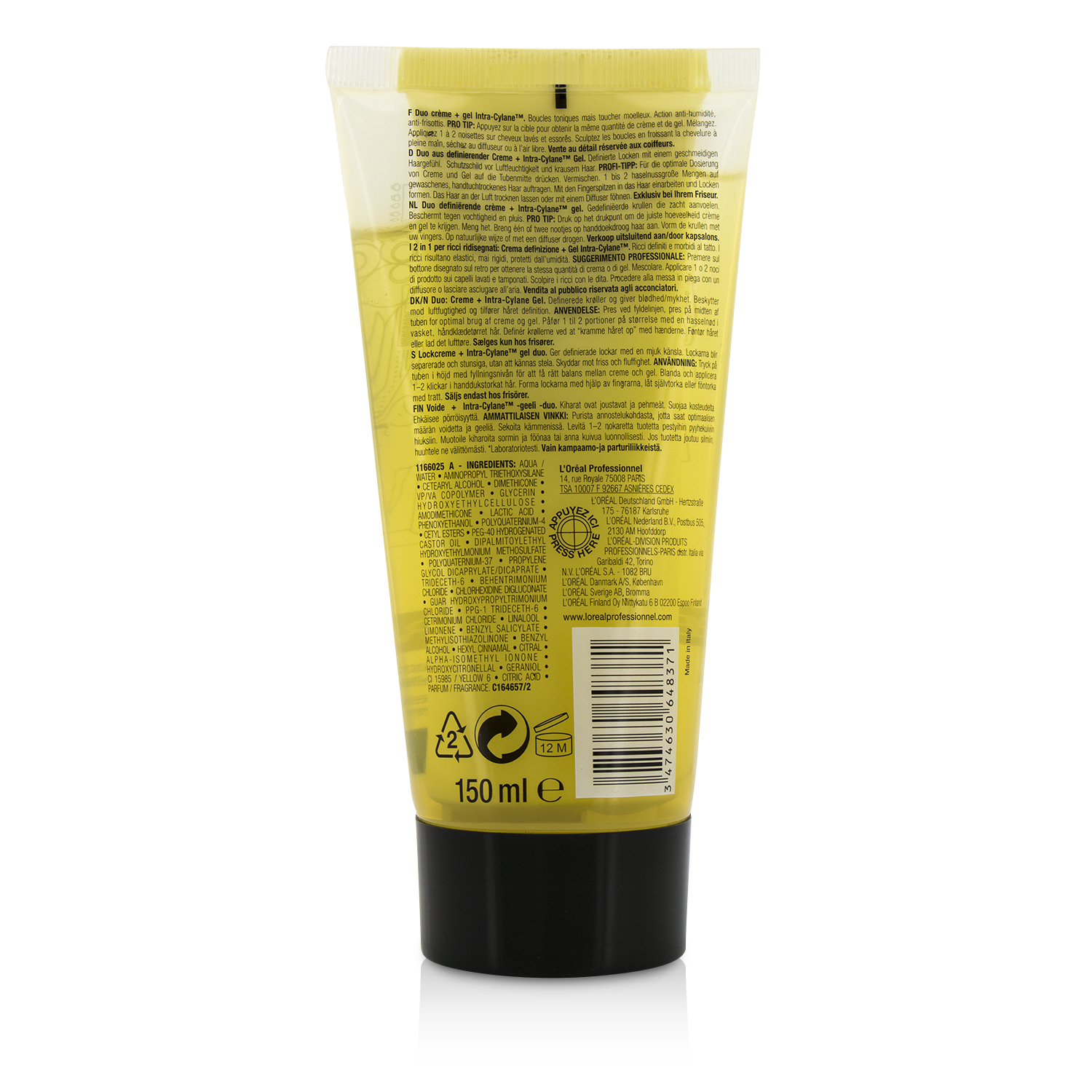 L'Oreal Professionnel Dual Stylers by Tecni.Art Bouncy & Tender (Curl 2) 150ml/5oz