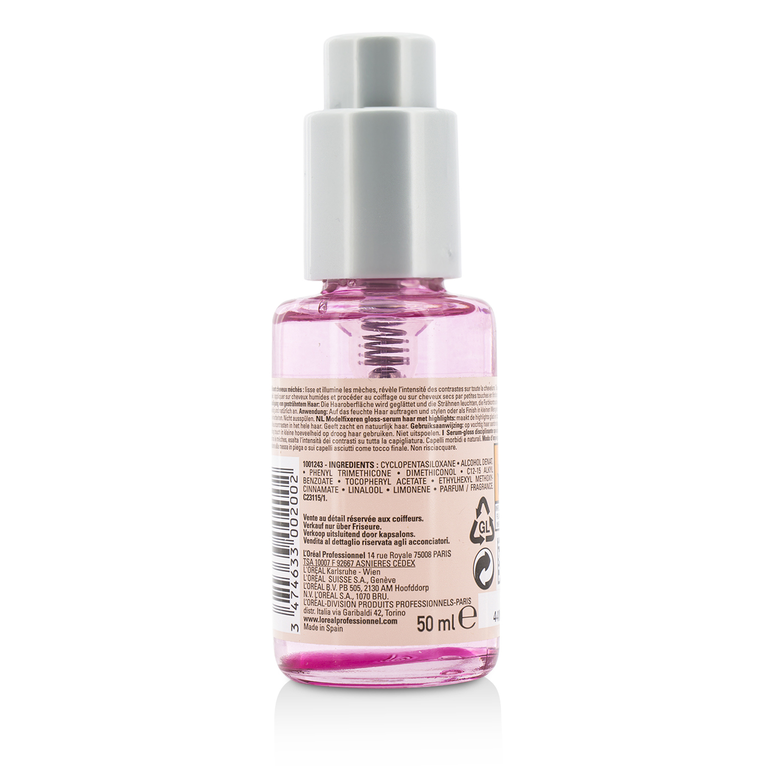 L'Oreal Professionnel Expert Serie - Lumino Contrast Taming Gloss Serum (For Highlighted Hair) 50ml/1.7oz