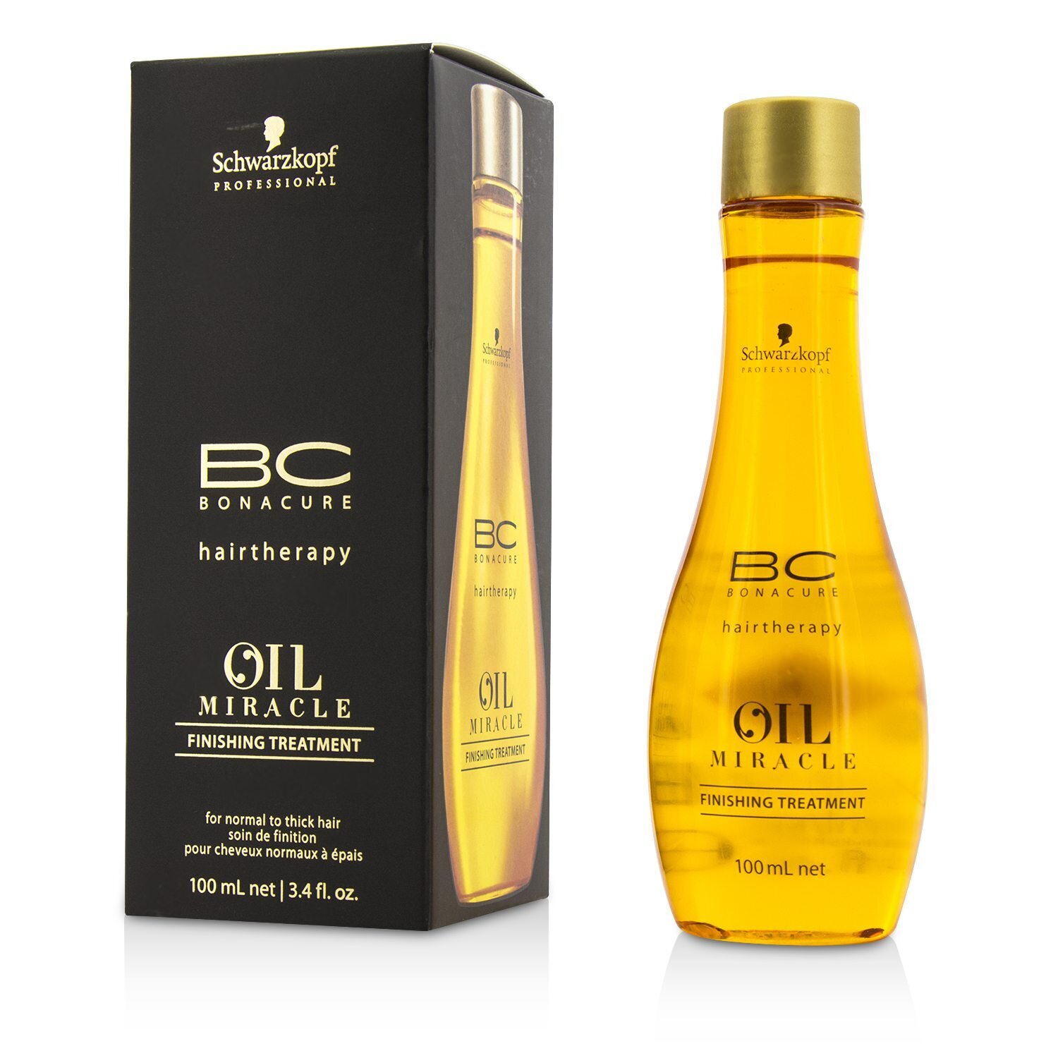 Schwarzkopf BC Oil Miracle Finishing Treatment (For Normal to Thick Hair) 100ml/3.4oz