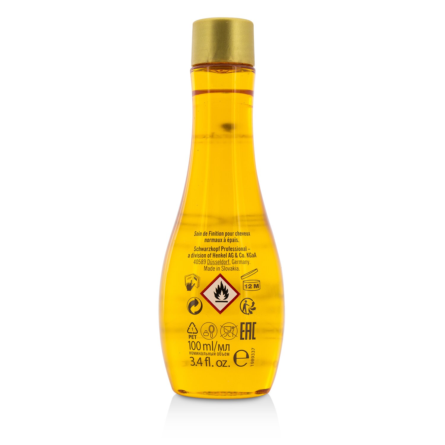 Schwarzkopf BC Oil Miracle Finishing Treatment (For Normal to Thick Hair) 100ml/3.4oz